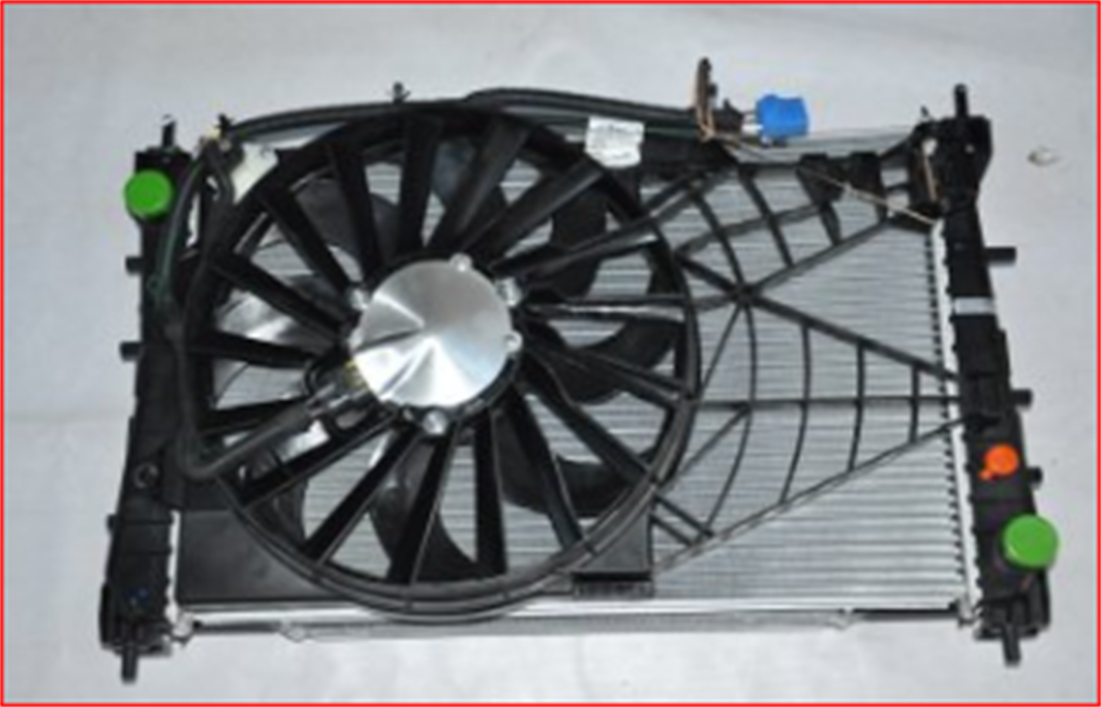 51785217KSET - ( 013504BFD ) SOGUTMA MODULLERI FIAT LINEA 1.3 JTD AC MODUL RAD. FAN DAVL.1 SIRA ALB SISTEM / KALE RAD