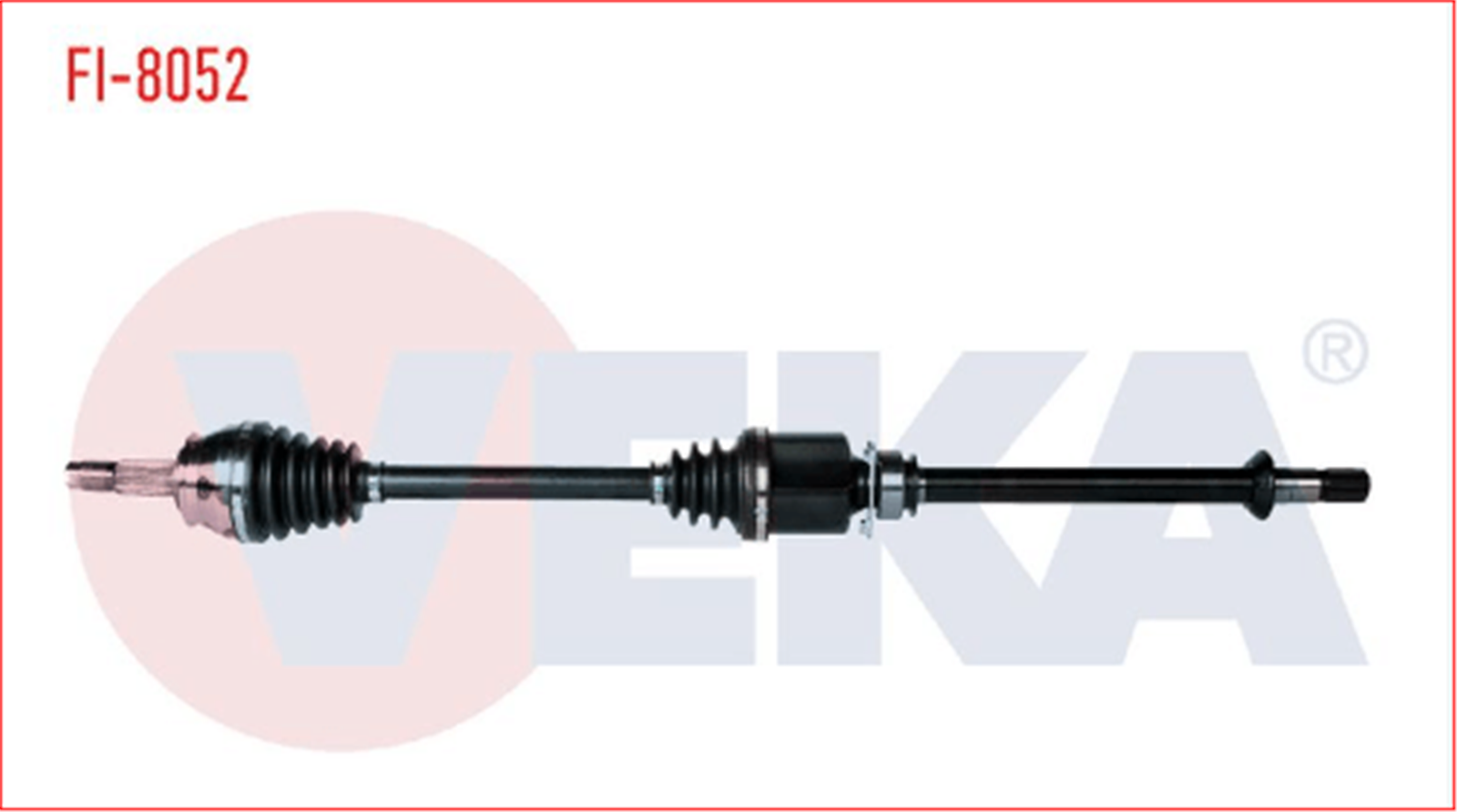 51810625V - (FI-8052)AKS MILI SAG KOMPLE 1.3/DOBLO III(DS-FI045)-VEKA-FIAT / VEKA