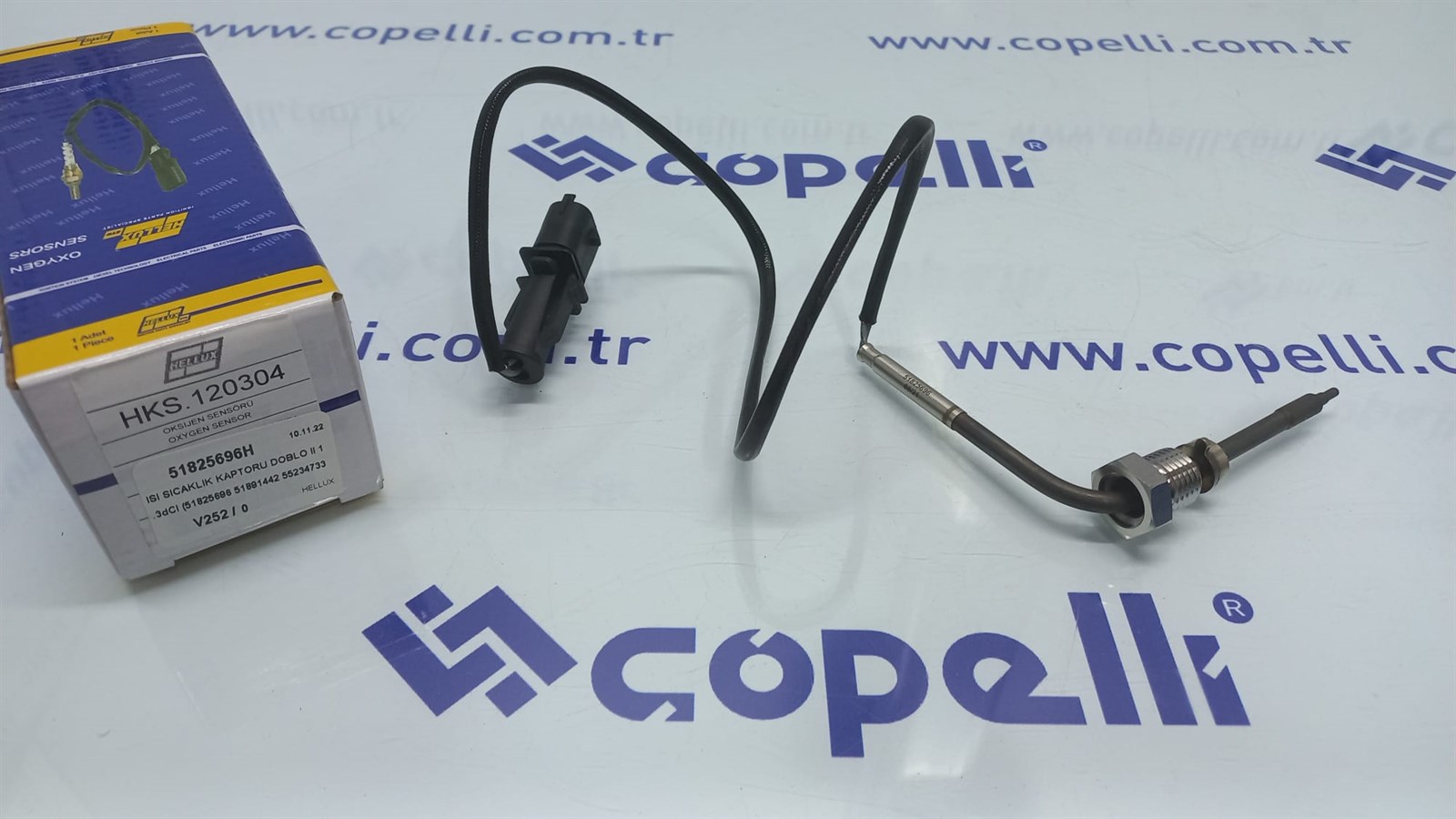 51825696H - ISI SICAKLIK KAPTORU DOBLO II 1.3dCI (51825696 51891442 55234733) / HELLUX