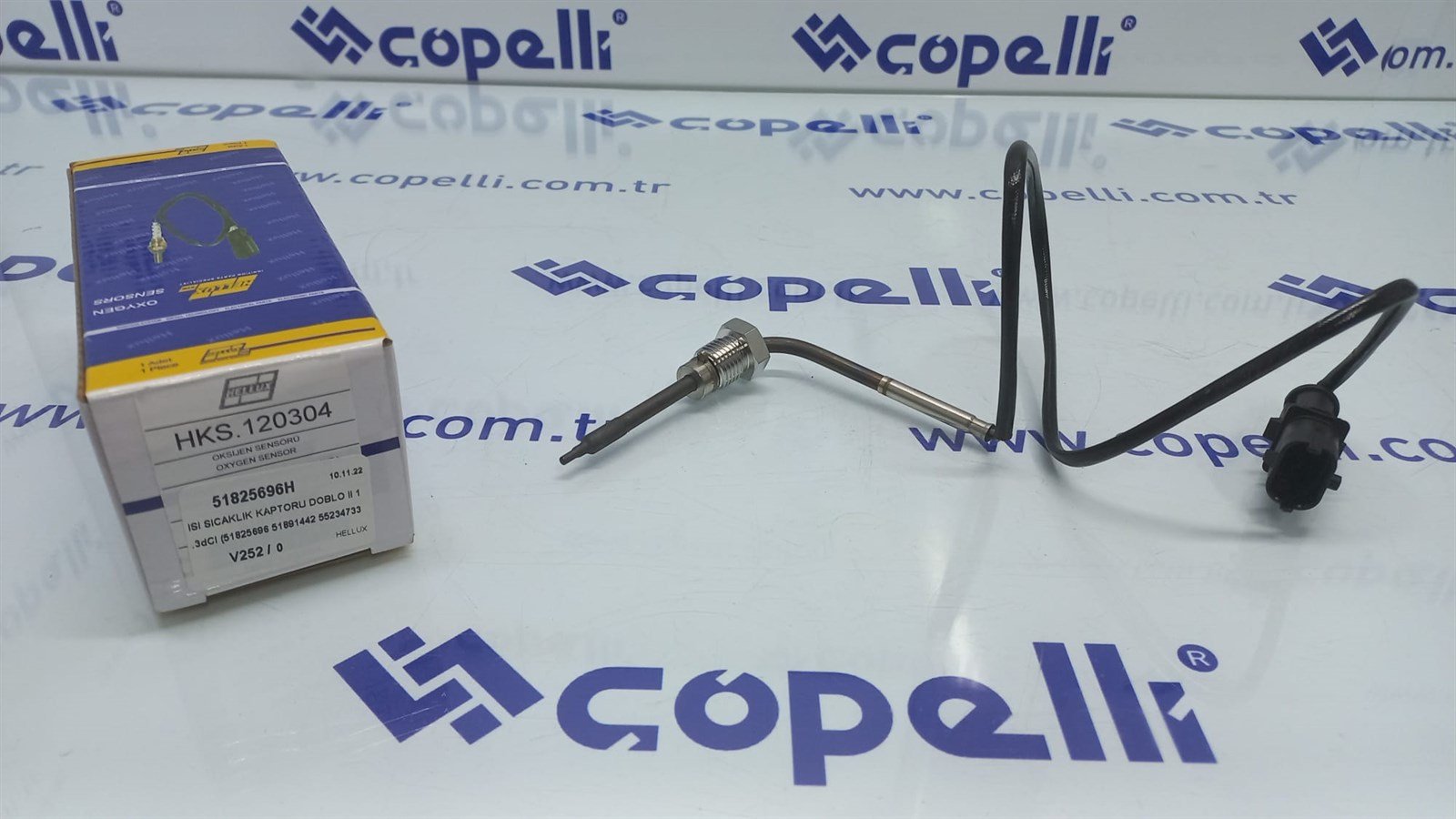 51825696H - ISI SICAKLIK KAPTORU DOBLO II 1.3dCI (51825696 51891442 55234733) / HELLUX