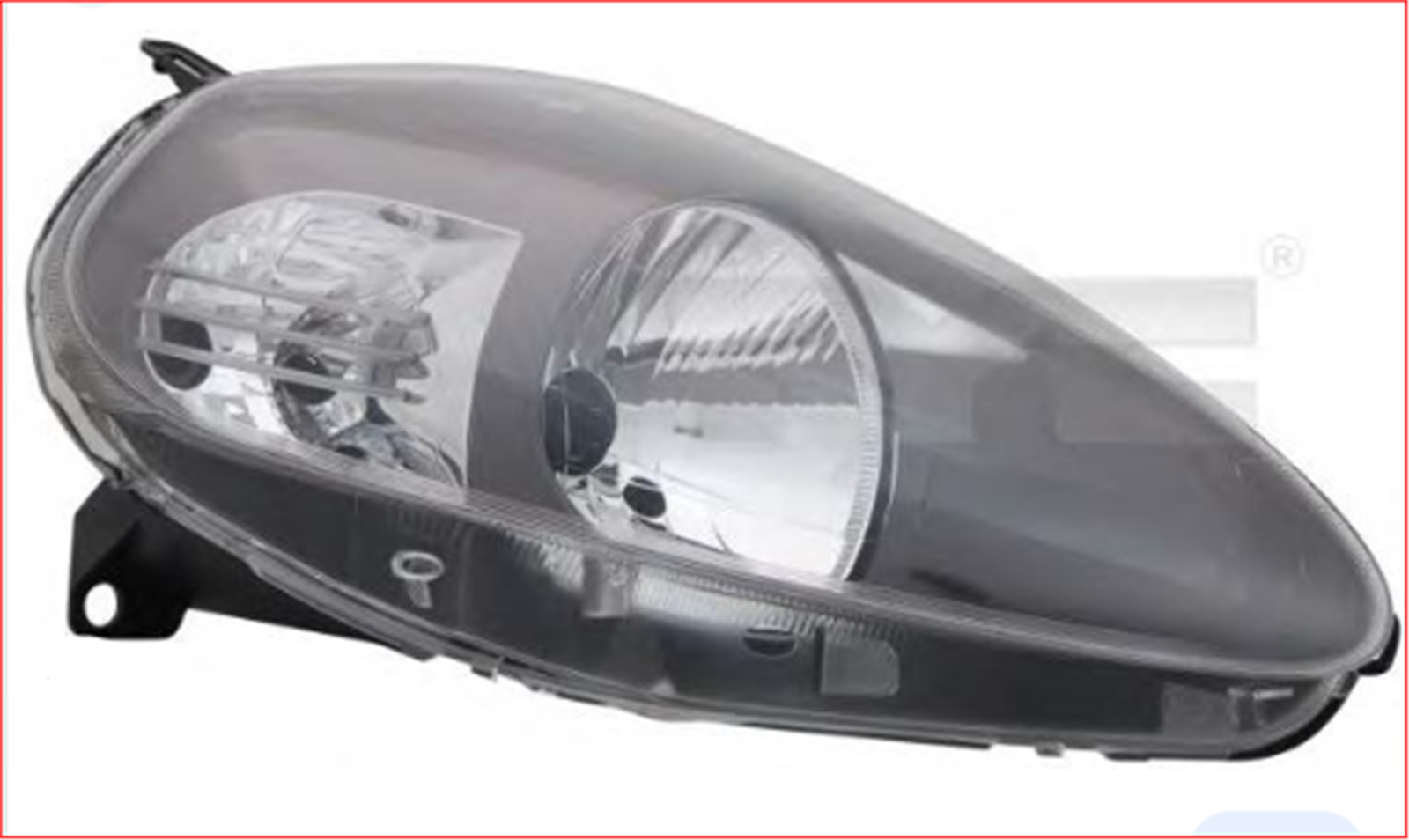 51840990TYC - (FIA10PU009) ON FAR ELEKTRIK MOTORLU KOYU GRI SAG GRANDE PUNTO 06-09-TYC-FIAT / TYC