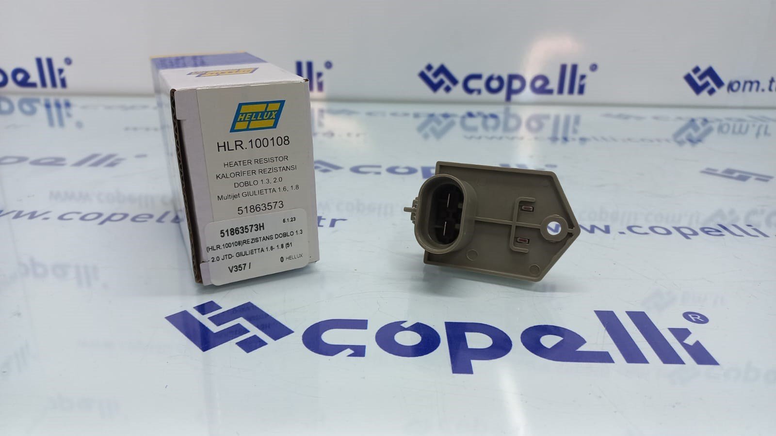 51863573H - (HLR.100108)REZISTANS DOBLO 1.3- 2.0 JTD- GIULIETTA 1.6- 1.8 (51863573 ) / HELLUX