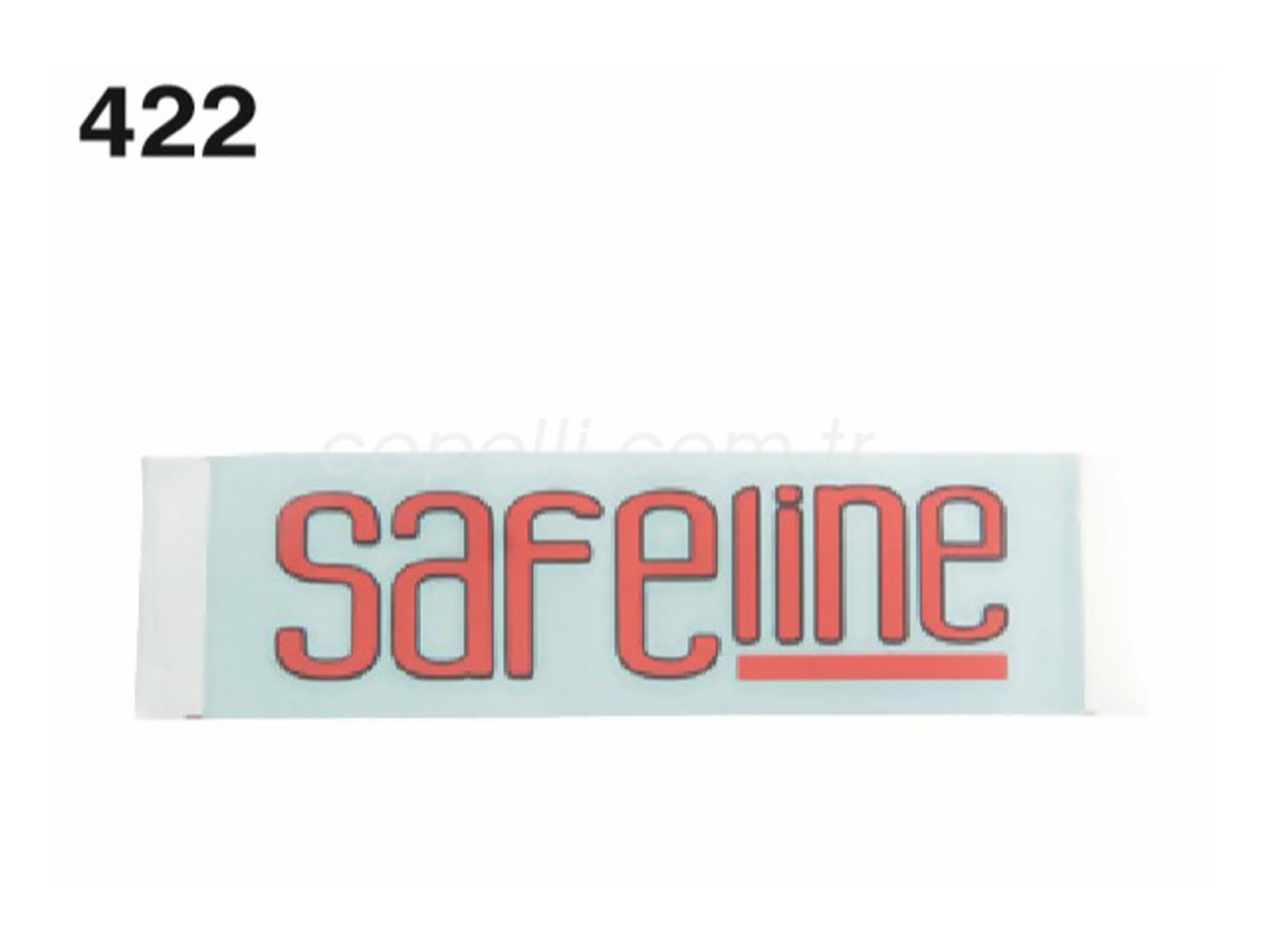 51865206A - (A-5772)ETIKET,SAFELINE YAN DOBLO / AYHAN