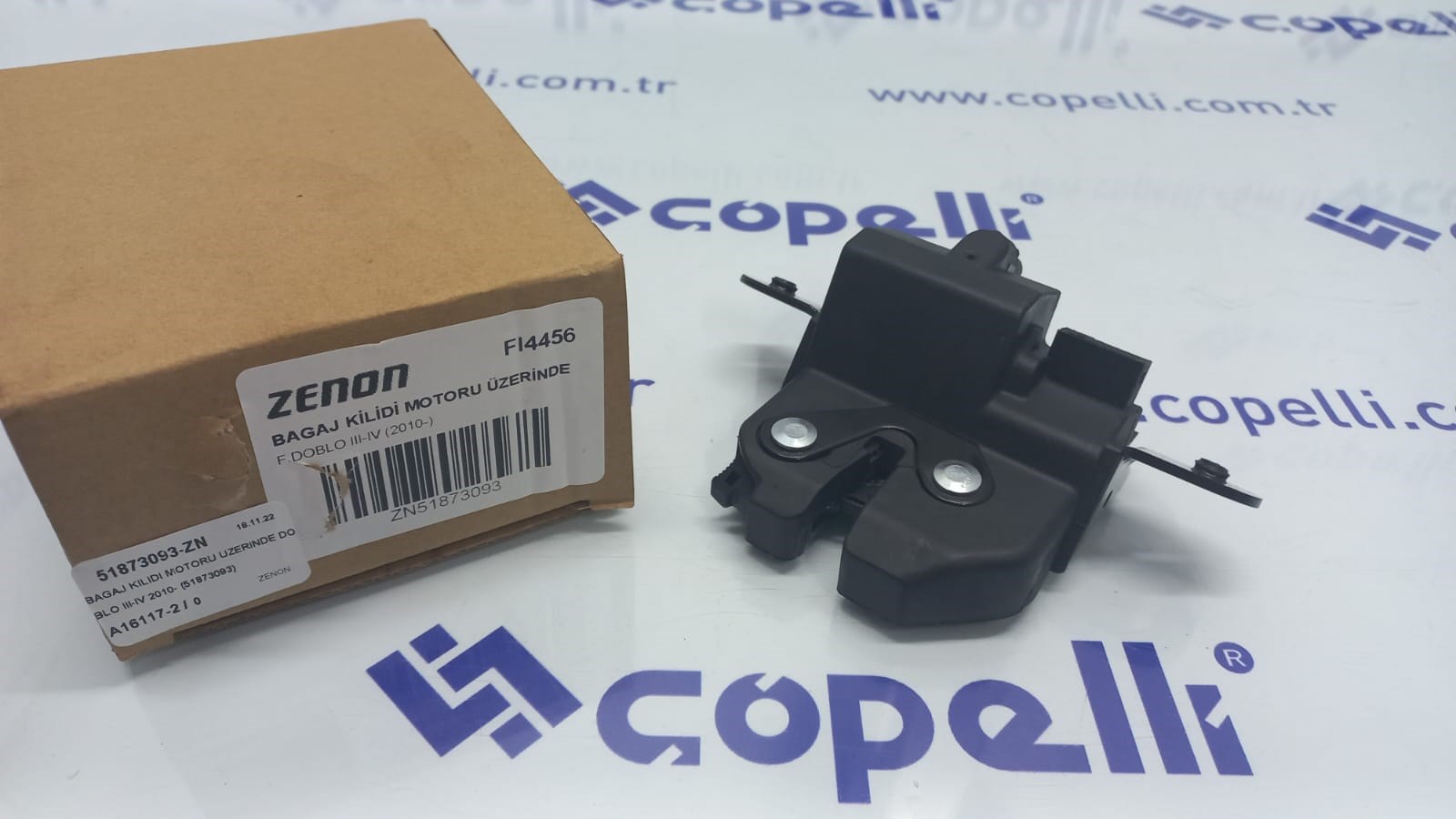 51873093-ZN - BAGAJ KILIDI MOTORU UZERINDE DOBLO III-IV 2010- (51873093) / ZENON