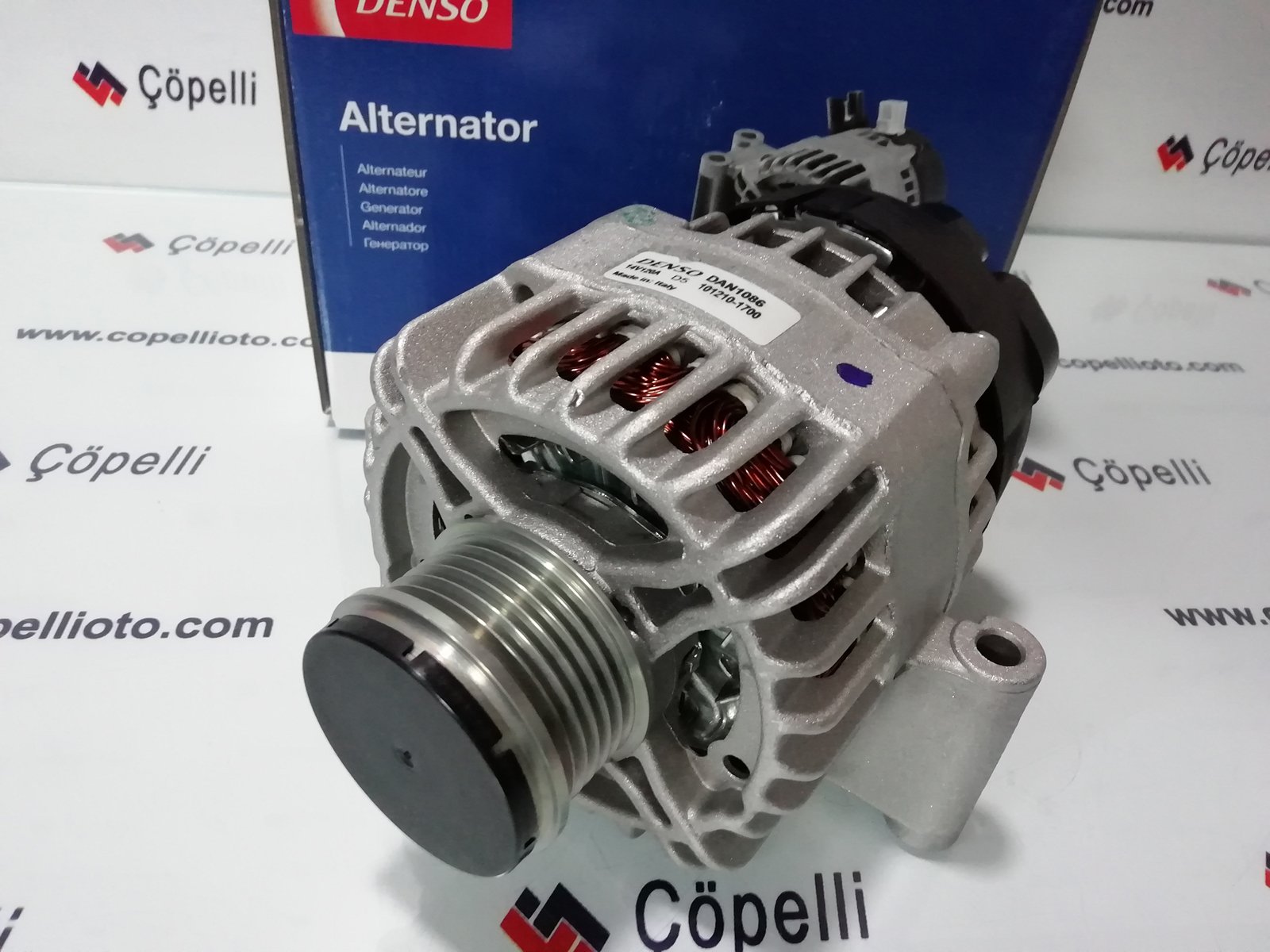 51880173D - (DAN1086)ALTERNATOR 120A FIORINO,500C 1.3D MULTIJET 07- / DENSO