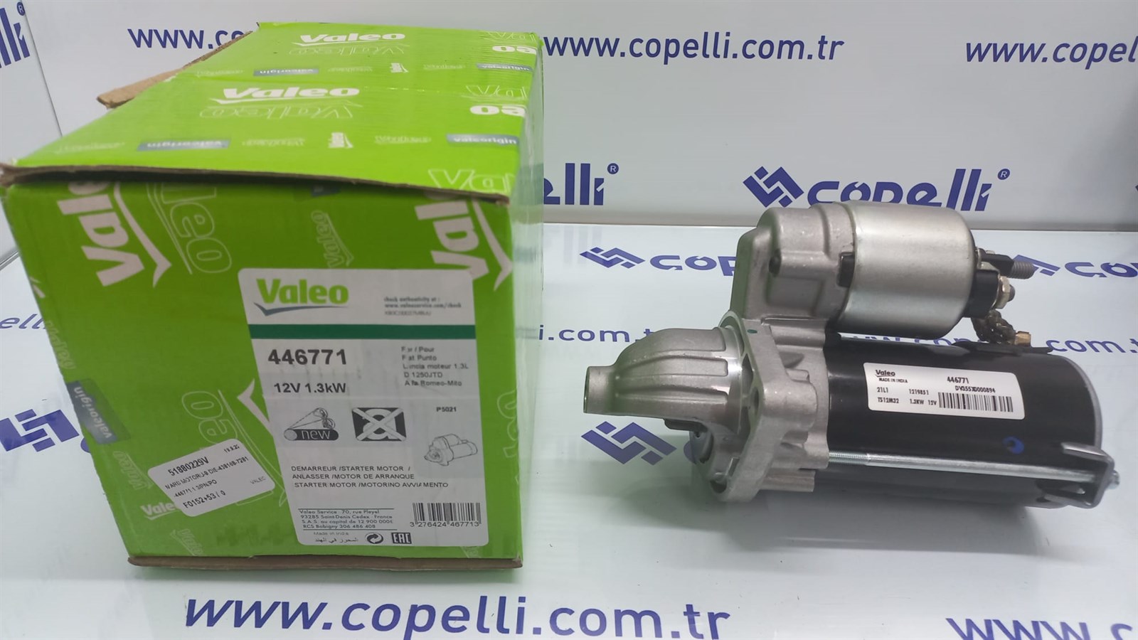 51880229V - MARS MOTORU-9 DIS-438168-728168-446771 1.3/PN/PO / VALEO