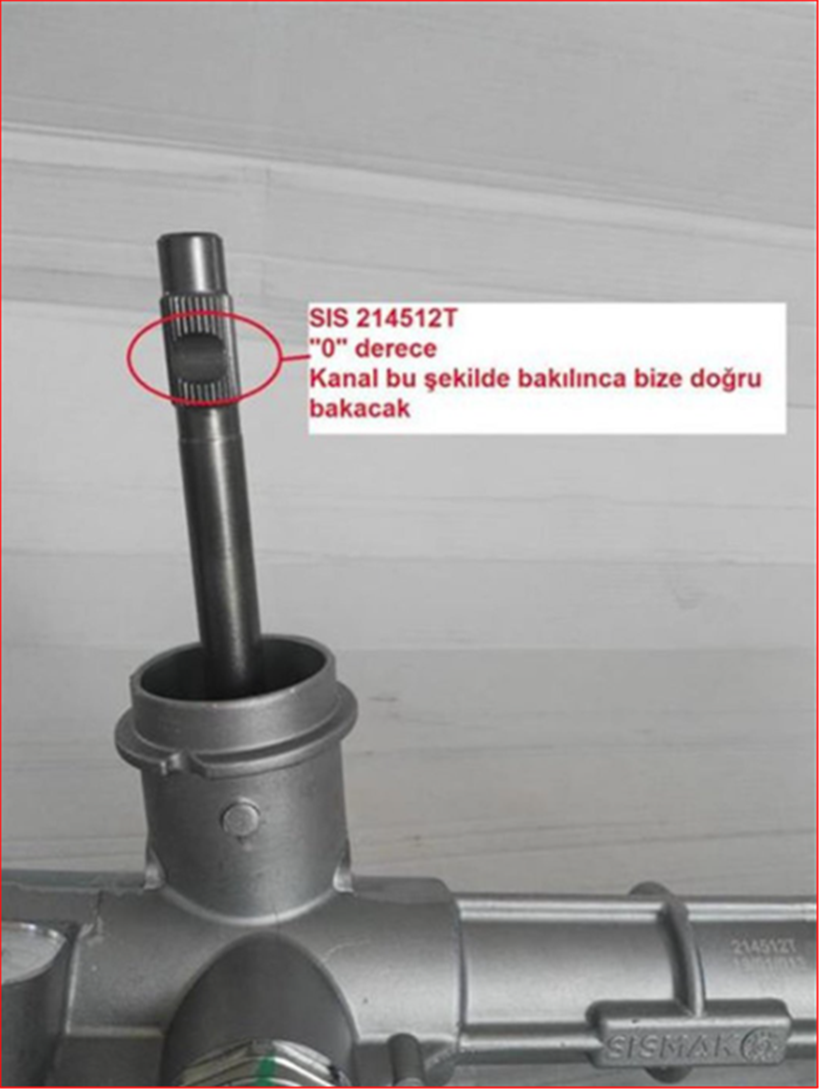 52014014-S1 - (214512T)DIREKSIYON KUTUSU ELEKTRIKLI EPS(ROT BAS'LI)2015>EGEA (PINYON 110mm TUR 2.46)103 DERECE-SISMAK-FIAT / SISMAK