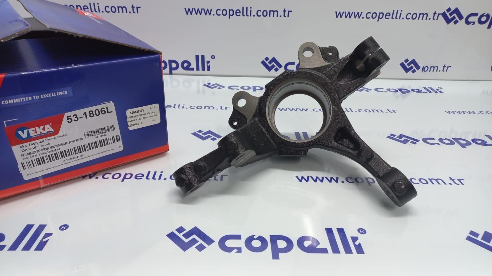 52044713V - (53-1806L)AKS TASIYICI SOL ON LINEA (323) 1.3 MJT ABSLI 72mm 2007- / VEKA