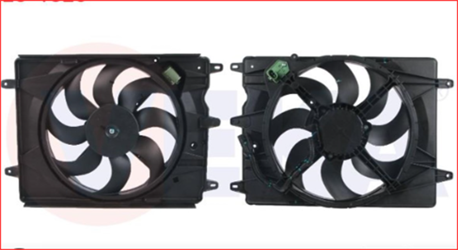 52052605KL - (347420)FAN MOTORU DAVLUMBAZLI FIAT EGEA 1.3MTJ-1.4 95PS / KALE RAD