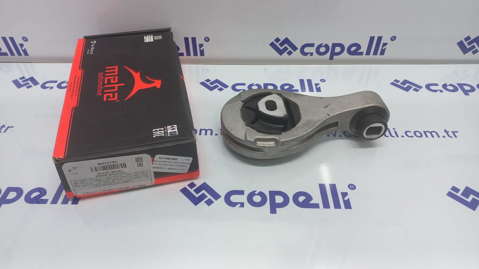 52119603MH - (MH12133)MOTOR TAKOZU ARKA DOBLO III 1.6-2.0 MJT 2010= (TUM MOTOR TIPLERI) / MEHA