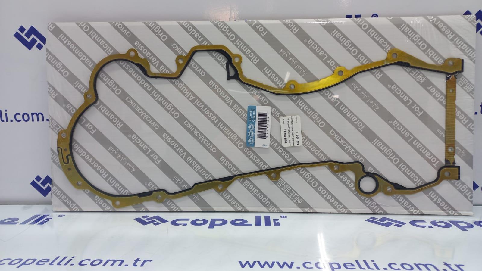 55186663FL - ( 113140 ) YAG POMPA CONTASI ALUMINYUM+LASTIK ALBEA / LINEA / PALIO 1.3 MJ 16V-F.LANCIA-FIAT / F.LANCIA