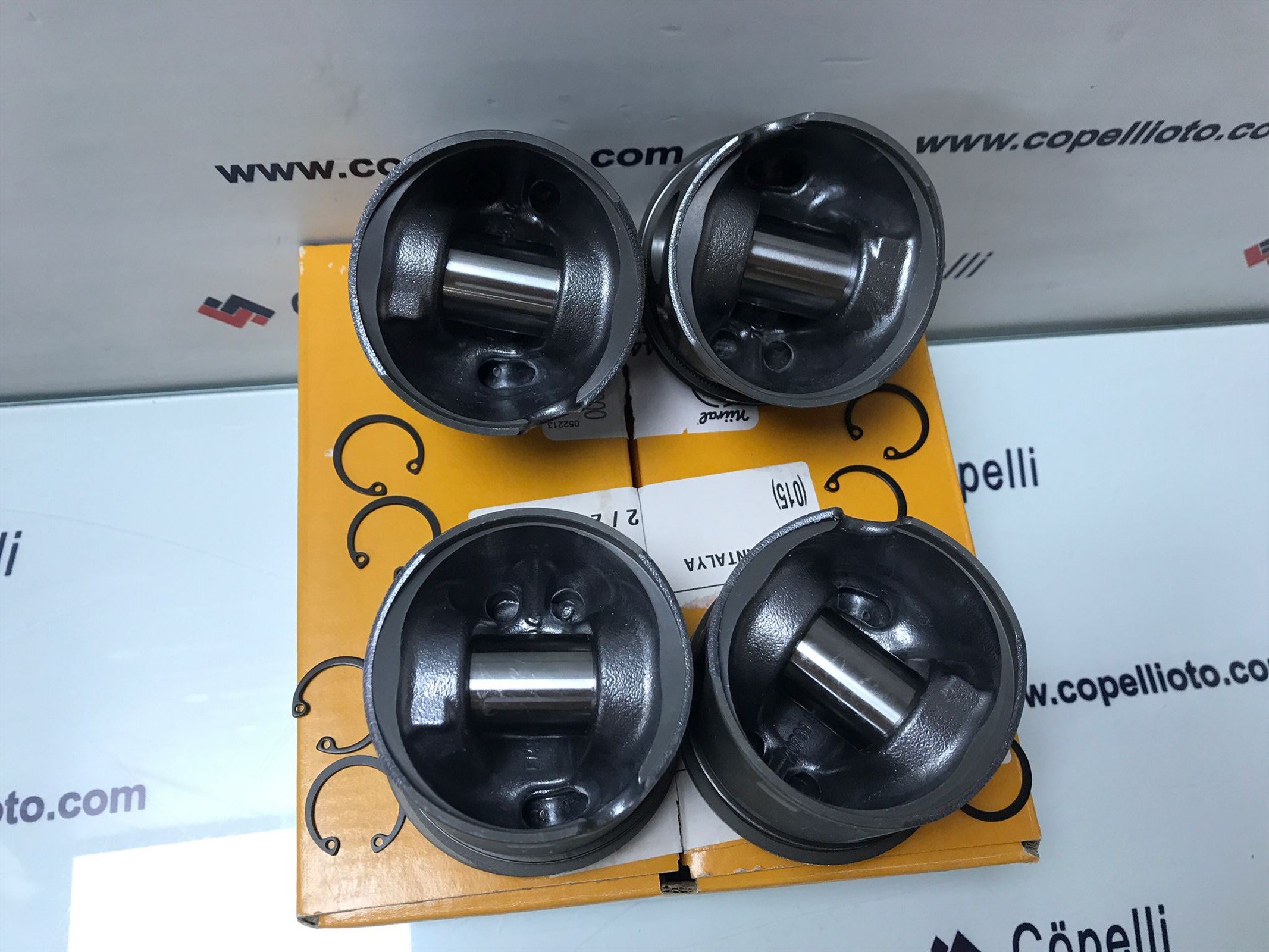 55187817G - (8770789STD)PISTON+SEGMAN TEK STD 1.3MULTIJET 90 BEYGIR GRANDE PUNTO LINEA DOBLO ASTRA H (04-12) COR / GOETZE