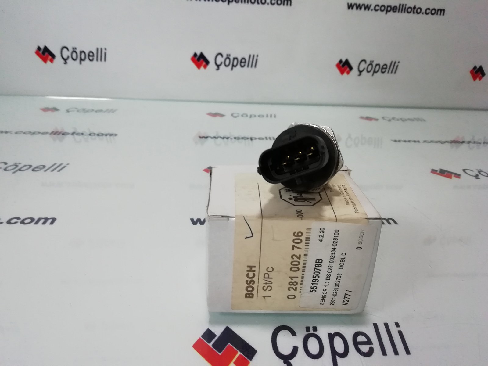 55195078B - SENSOR 1.3 BS 0281002534-0281002921-0281002706   DOBLO / BOSCH