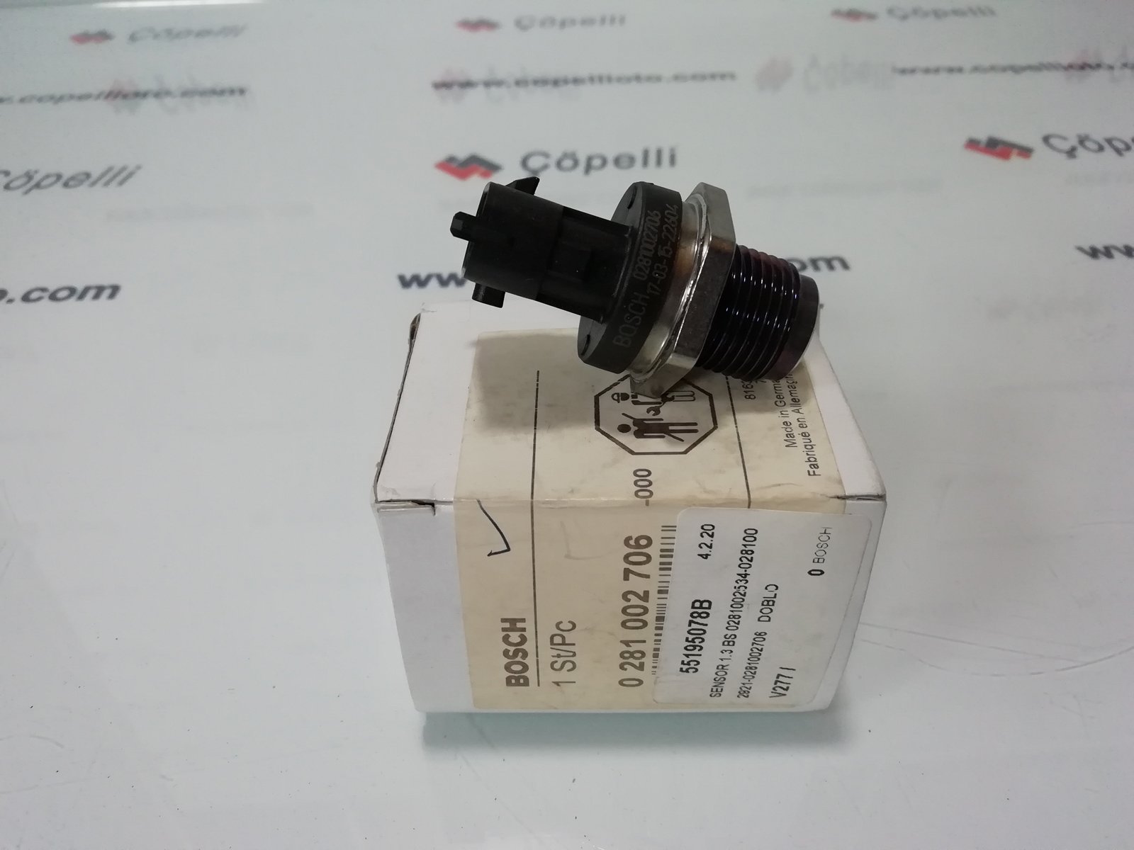 55195078B - SENSOR 1.3 BS 0281002534-0281002921-0281002706   DOBLO / BOSCH