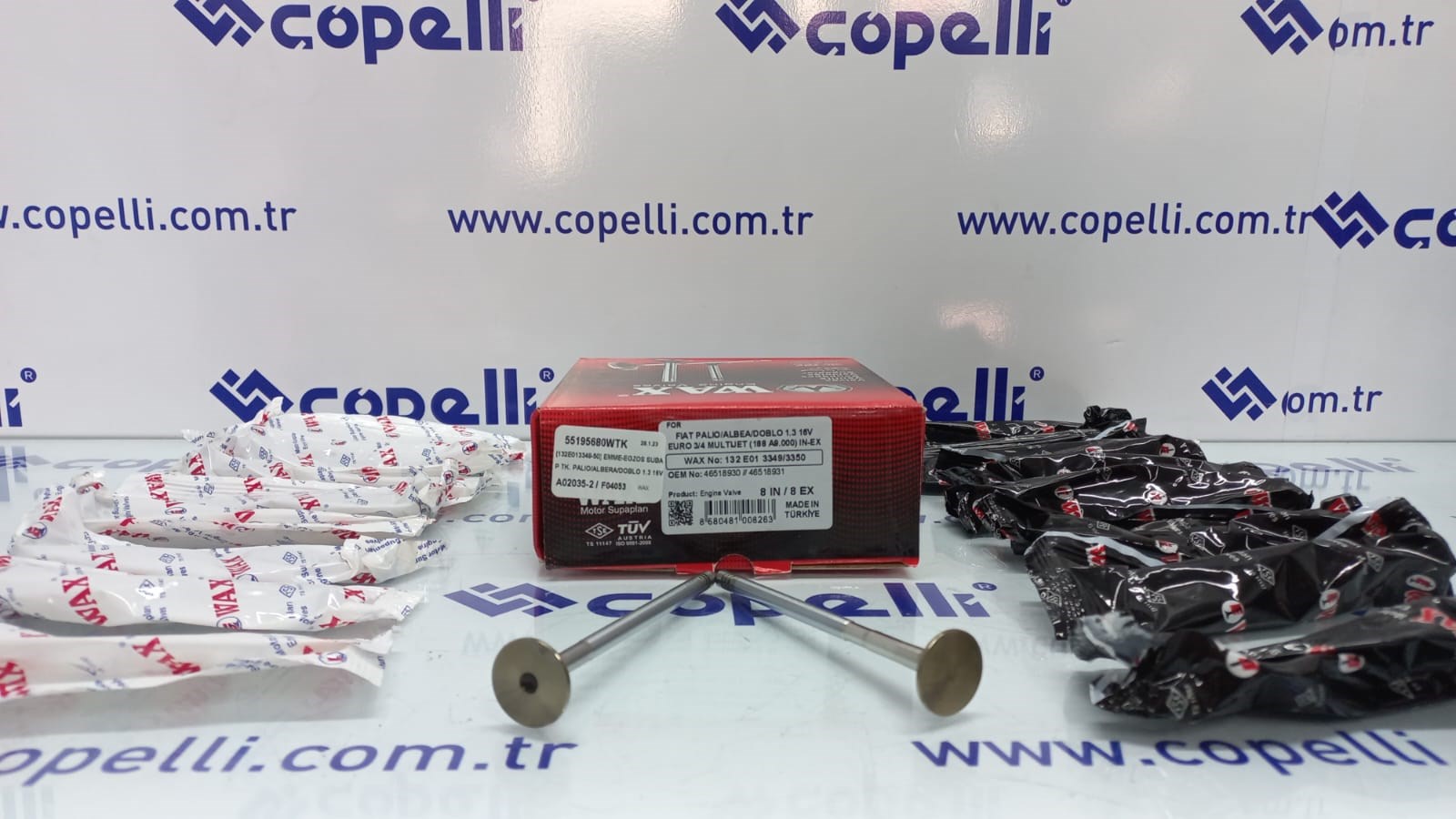 55195680WTK - (132E013349-50) EMME-EGZOS SUBAP TK. PALIO/ALBERA/DOBLO 1.3 16V MJET (1889.000)46518930 / WAX