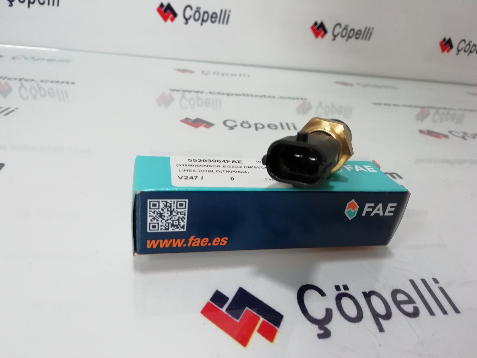 55203964FAE - (33680)SENSOR,EGZOZ EMISYON 1.6 LINEA-DOBLO(TMP0504) / FAE