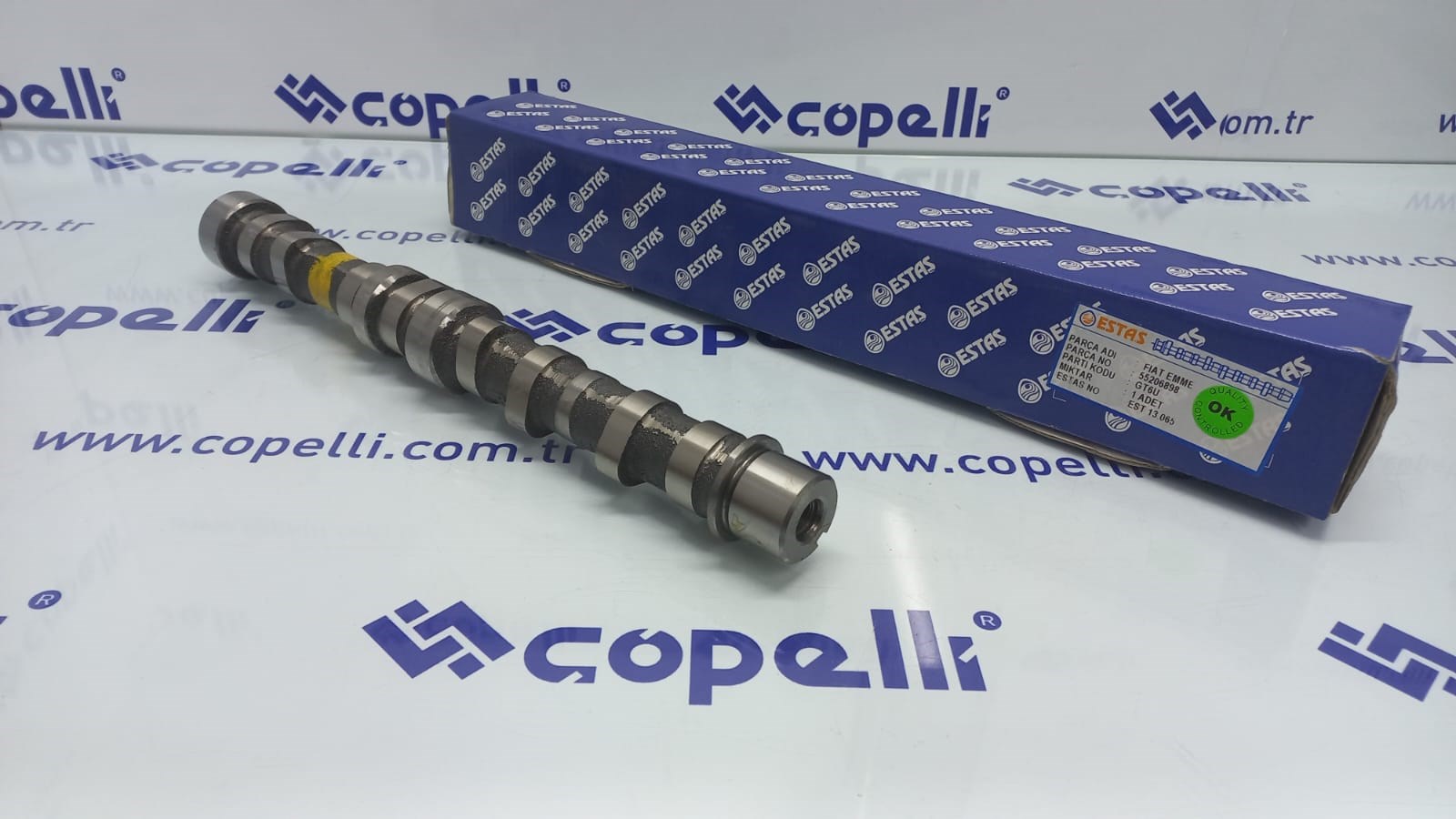 55206898E - EKSANTRIK MILI EMME(13.065)1.3 16V-EURO 5-DOBLO-LINEA-GPUNTO EVO-FIORINO-EGEA-NEMO-BIPPER 0801.GK / ESTAS