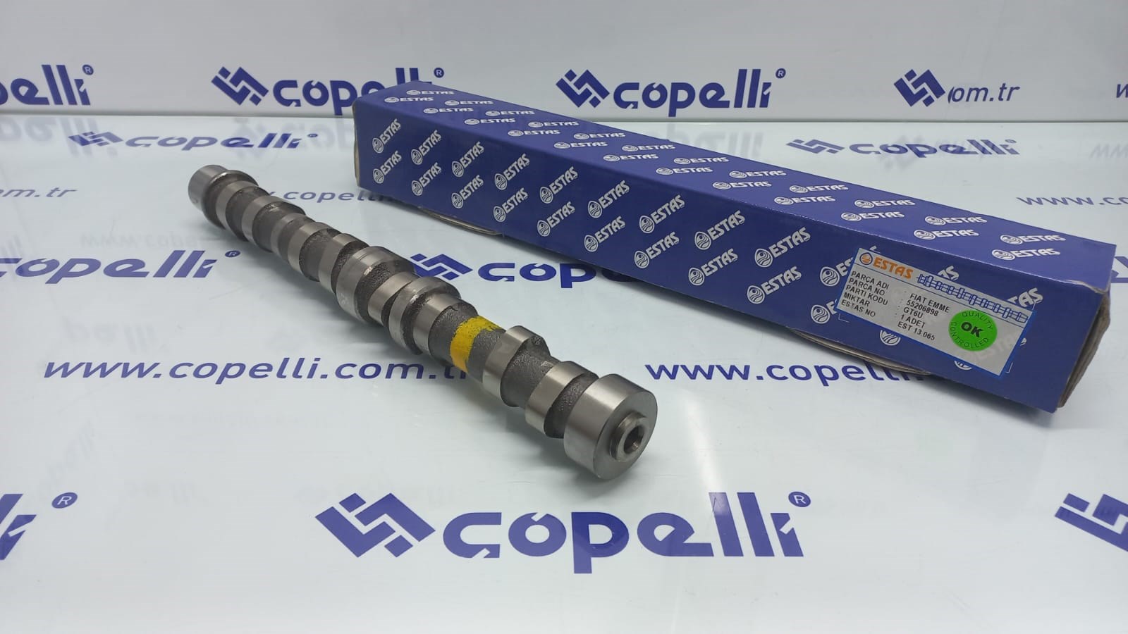 55206898E - EKSANTRIK MILI EMME(13.065)1.3 16V-EURO 5-DOBLO-LINEA-GPUNTO EVO-FIORINO-EGEA-NEMO-BIPPER 0801.GK / ESTAS