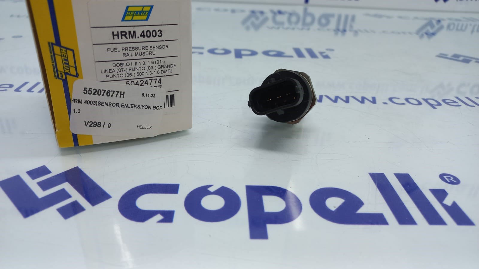 55207677H - (HRM.4003)SENSOR,ENJEKSIYON BORU 1.3 / HELLUX