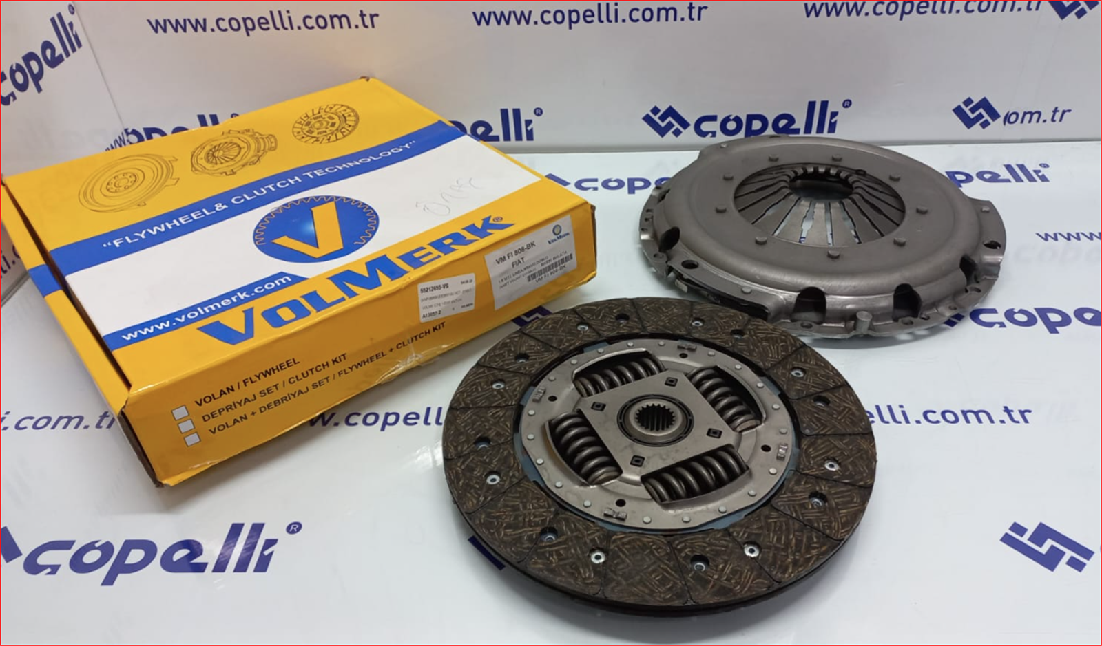 55212655-VS - (VMFI808BK)DEBRIYAJ SETI (SABIT VOLAN ICIN) 1.6/MT/DLT/LN-VOLMERK-FIAT / VOLMERK