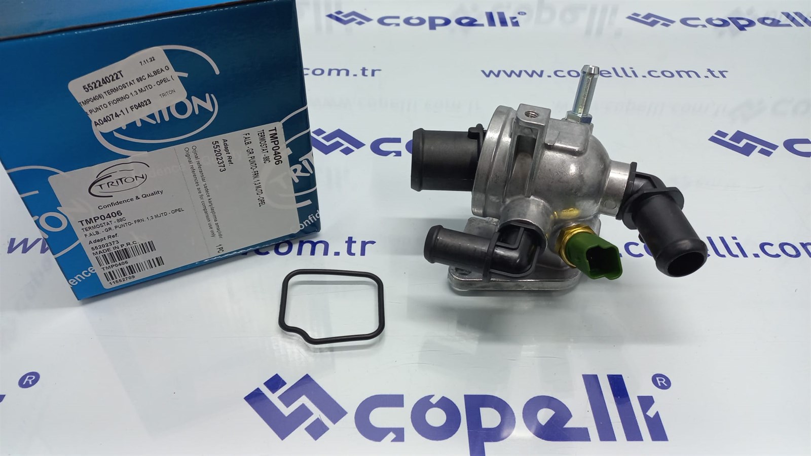 55224022T - (TMP0406) TERMOSTAT 88C ALBEA GR PUNTO FIORINO 1.3 MJTD - OPEL (11552709) (55202373) / TRITON