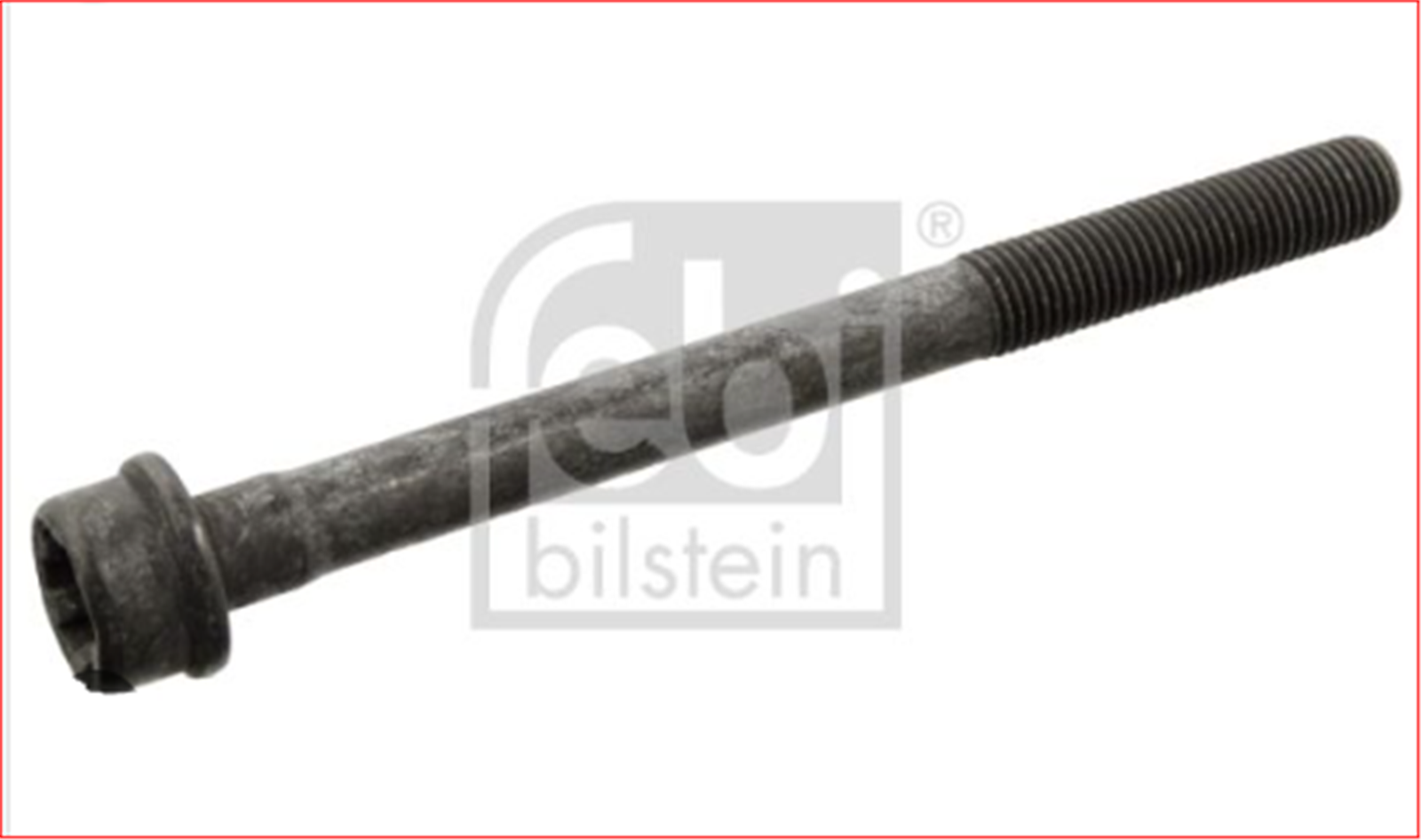 55252339F - (34696) CIVATA,SILINDIR KAPAK SAPLAMASI(TEK)1.3MJT ALBEA DOBLO LINEA (M10X119) -FEBI-FIAT / FEBI