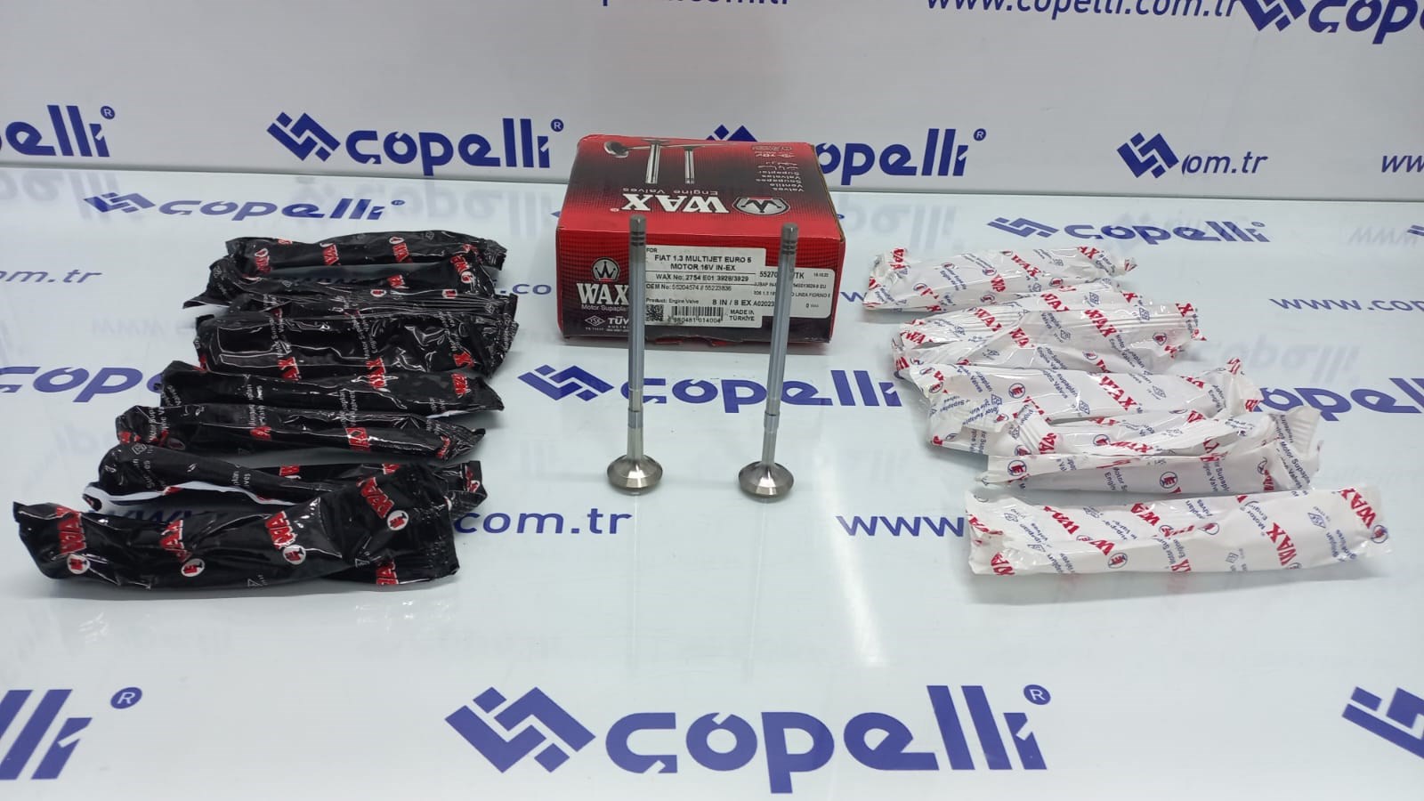 55270169WTK - SUBAP IN-EX TK 2754E013928-9 EURO5 1.3 16V DOBLO LINEA FIORINO EGEA GPUNTO 500L 500X / WAX