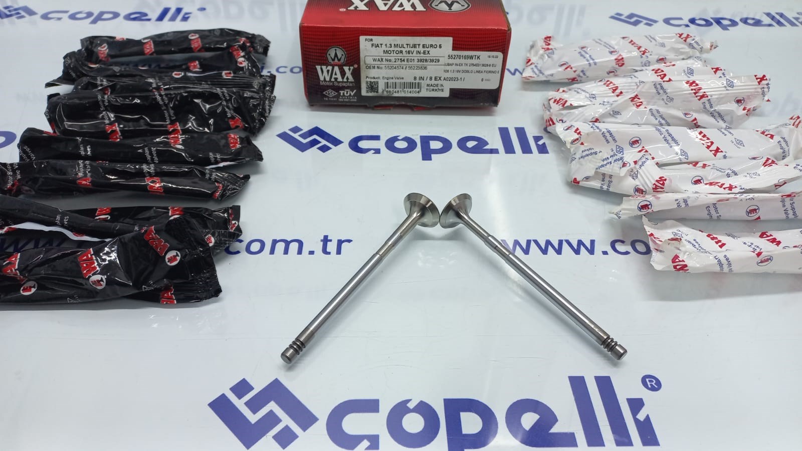 55270169WTK - SUBAP IN-EX TK 2754E013928-9 EURO5 1.3 16V DOBLO LINEA FIORINO EGEA GPUNTO 500L 500X / WAX