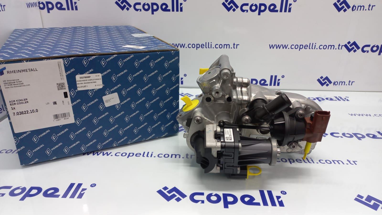 55278868P - (703622100)EGR KOMPLE FIORINO EGEA 500L 55230929 55278868 / PIERBURG