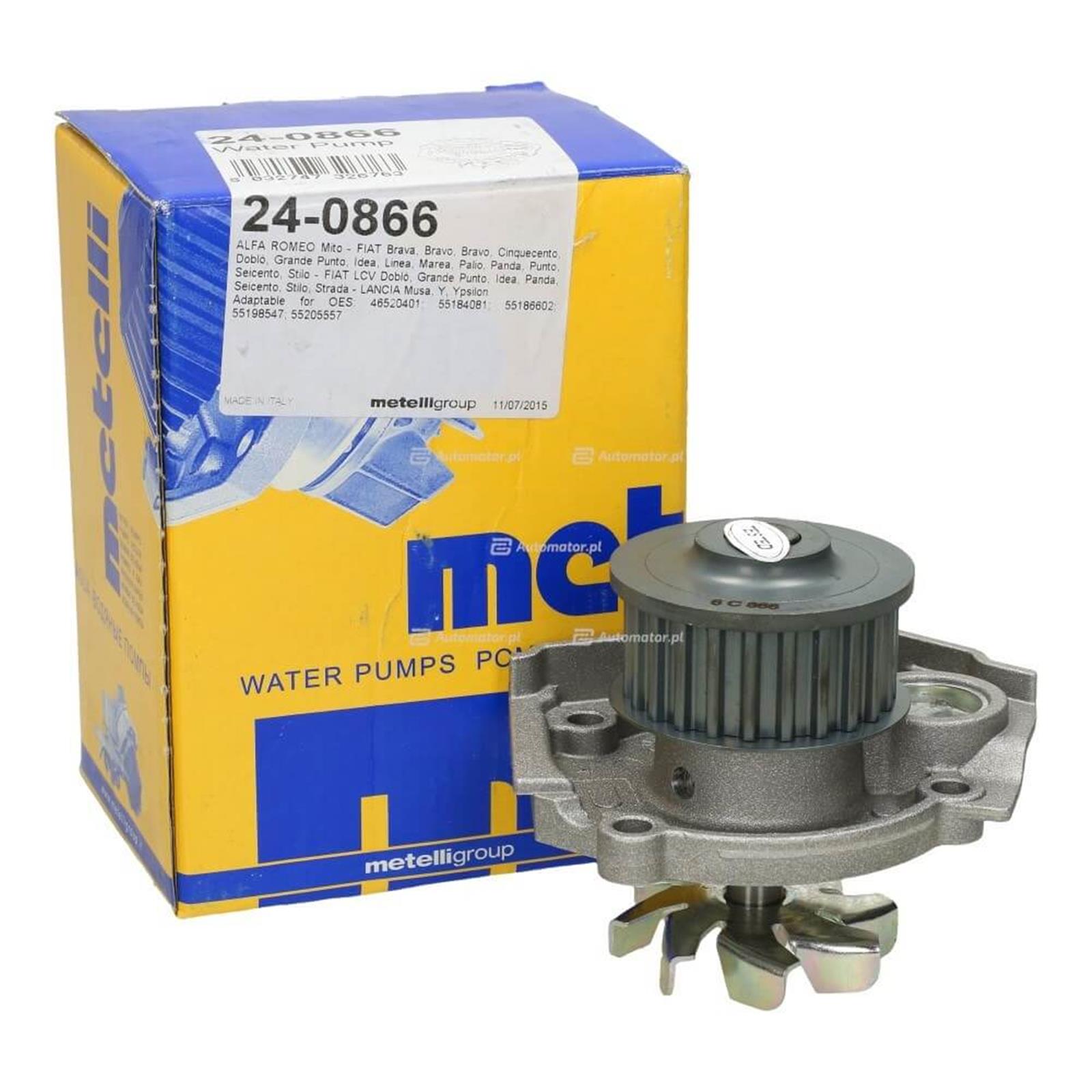 55284051M - ( 24-0866 )SU POMPASI (PA5943) ALBEA 02 1.2 16V 1.4(24-1030)-METELLI-FIAT / METELLI