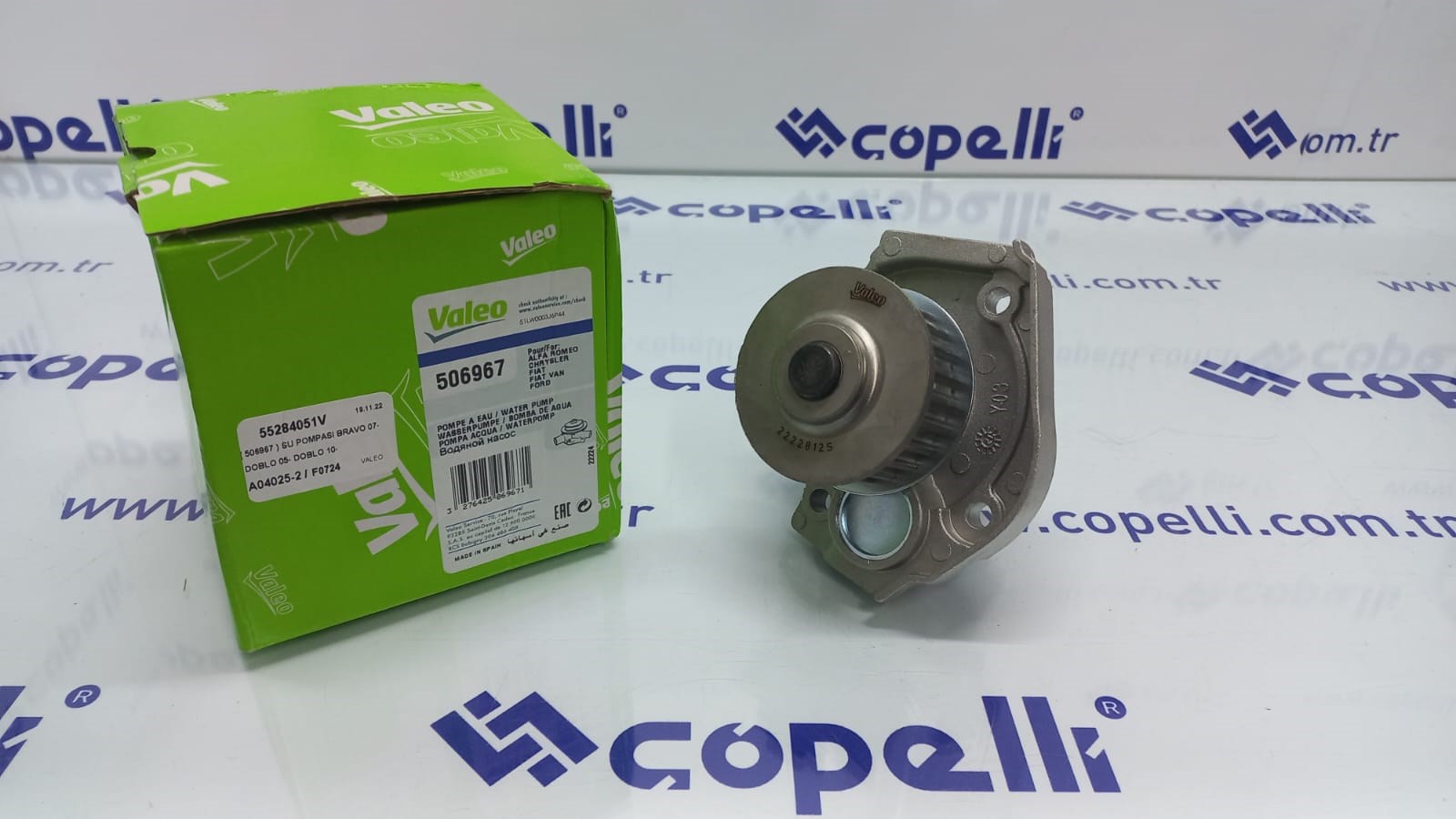 55284051V - ( 506967 ) SU POMPASI BRAVO 07- DOBLO 05- DOBLO 10- / VALEO