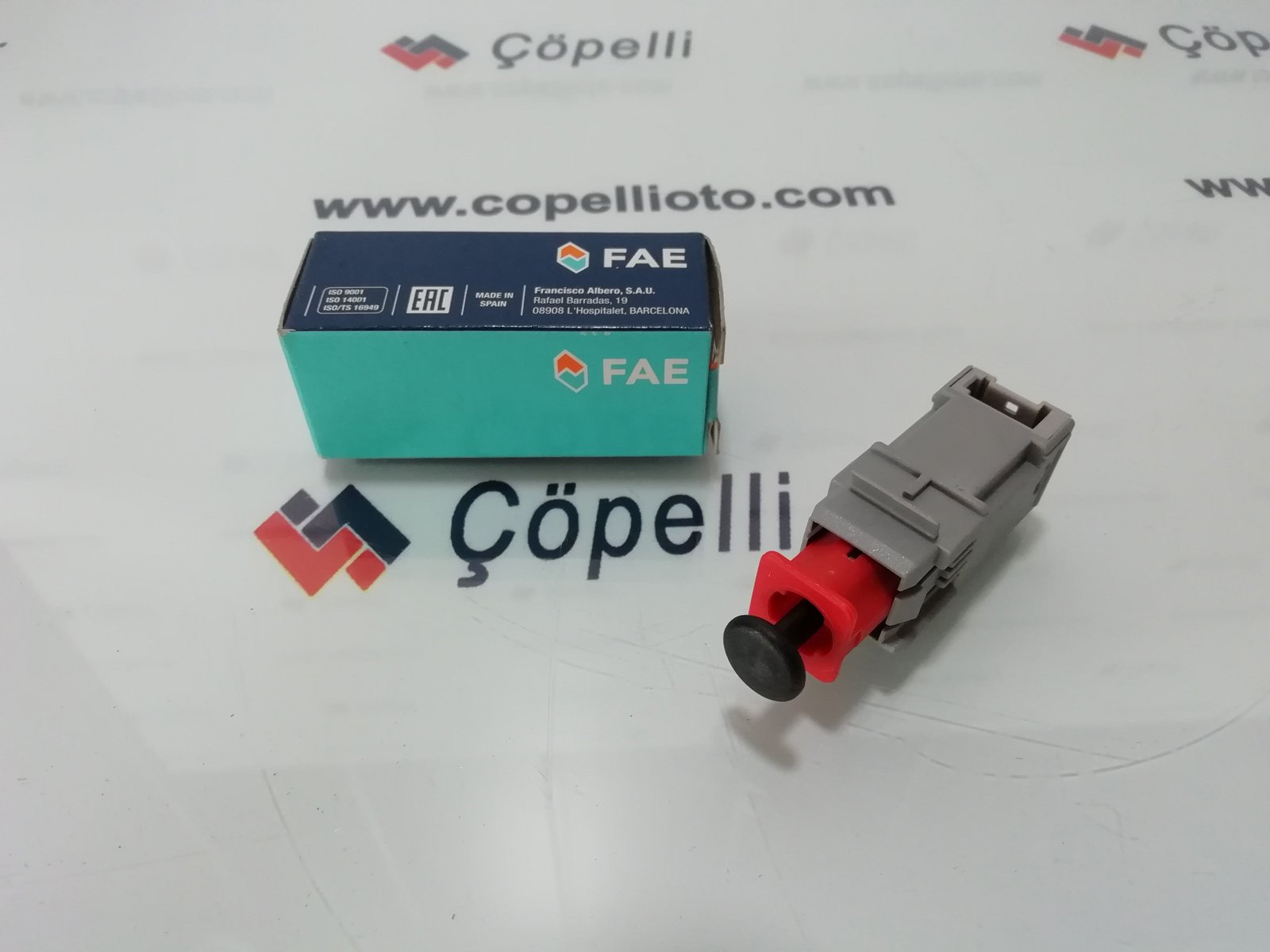 55701396FAE - (TFS0168)FREN PEDAL MUSURU ASTRA G (98-04) 1.4-1.6 16V/ASTRA H (04-12)1.3-1.4-1.6-1.7 CDTI/CO(24790) / FAE