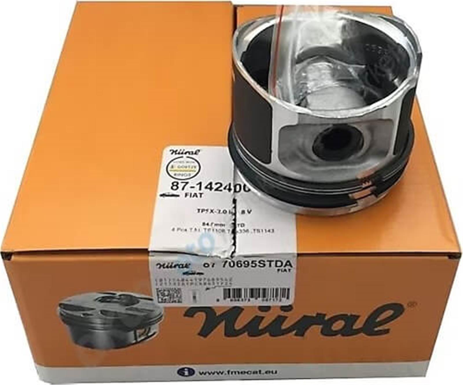 5895287G - (8770696STD)PISTON+SEGMAN TEK STD 2.0-16V TEMPRA TIPO-GOETZE-FIAT / GOETZE
