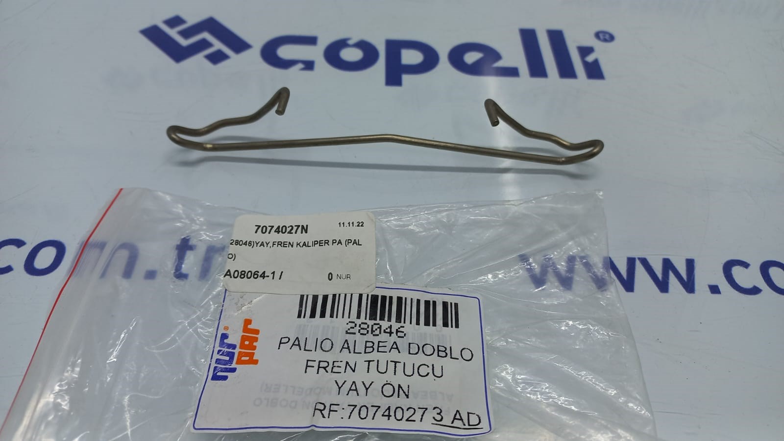 7074027N - (28046)YAY,FREN KALIPER PA (PALIO) / NUR