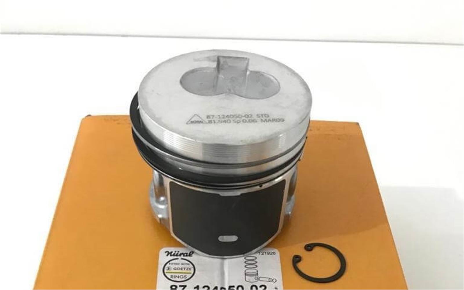 71718509G - (8770726040)PISTON+SEGMAN TEK 0.40 1.9D-DOBLO-GOETZE-FIAT / GOETZE
