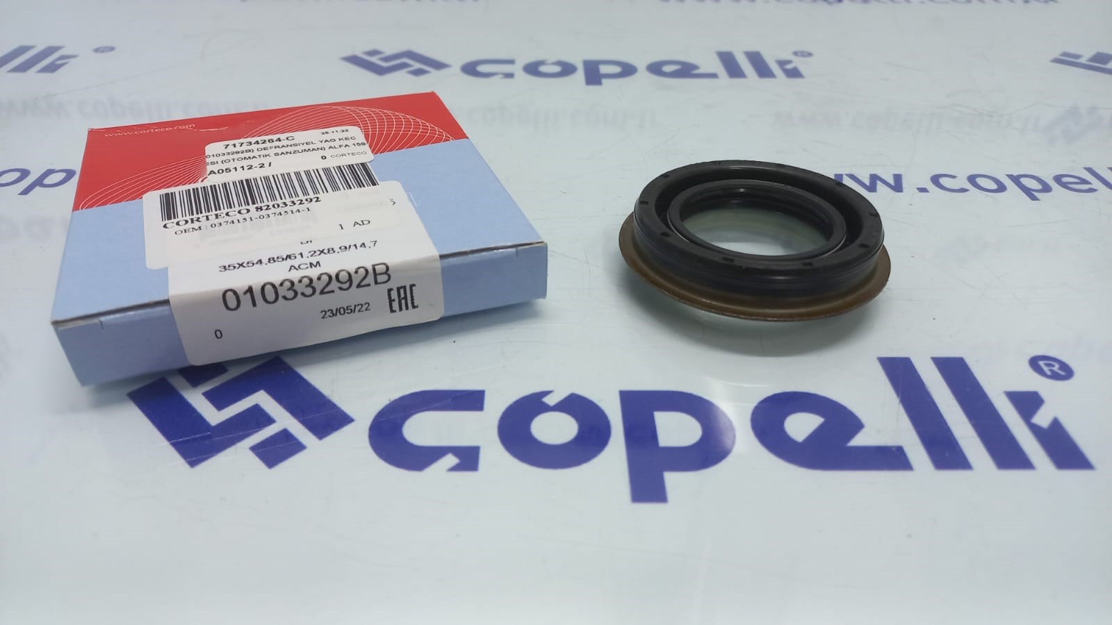 71734264-C - (01033292B) DEFRANSIYEL YAG KECESI (OTOMATIK SANZUMAN) ALFA 159-ASTRA F-G-H-JINSIGNIA-VECTRA A-B-C / CORTECO