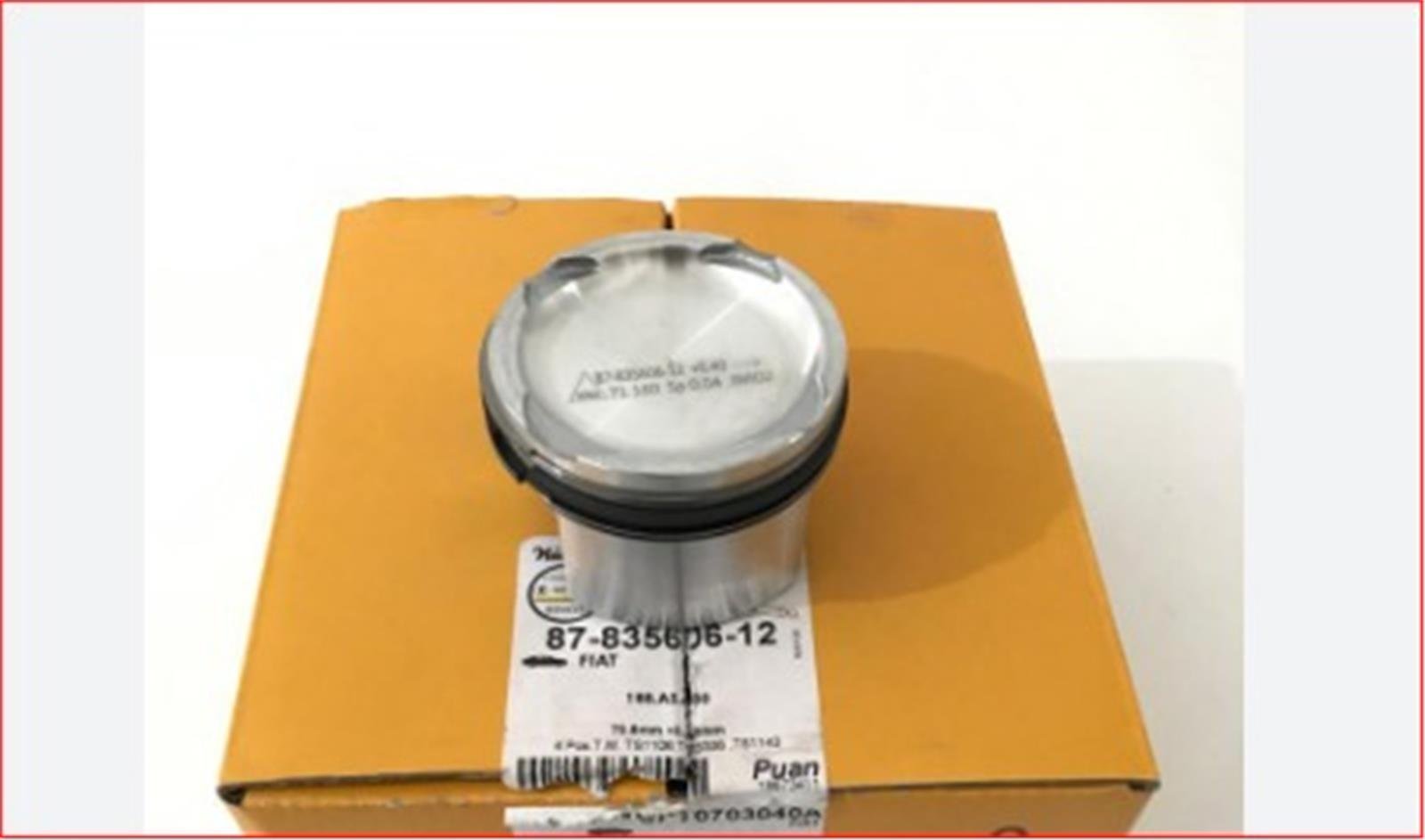 71736313G - (8770703040)PISTON+SEGMAN TEK 0.40 1.2-16V ALBEA PALIO-GOETZE-FIAT / GOETZE
