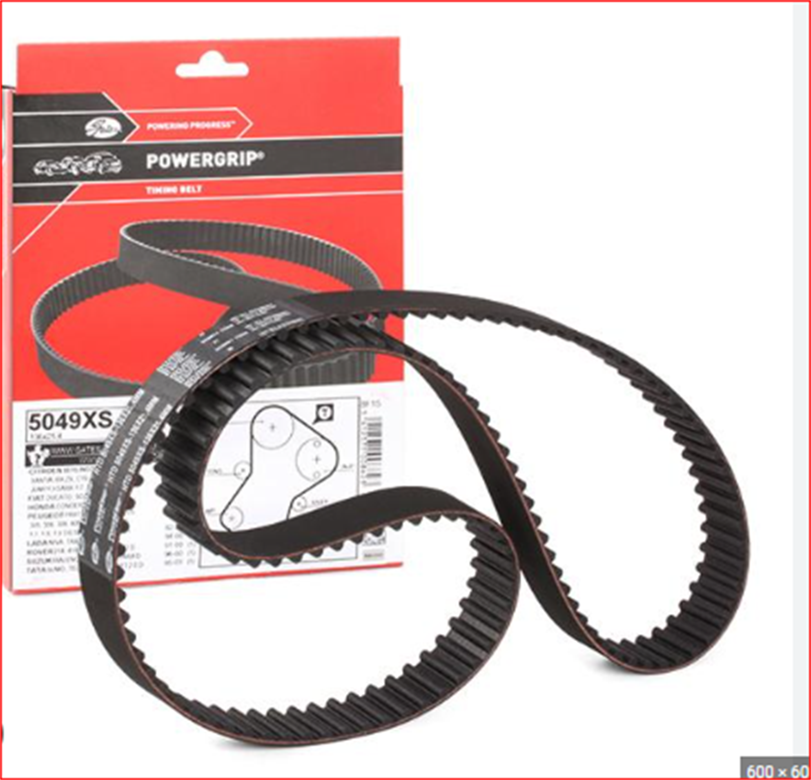 71739919G - KAYIS,EKSANTRIK 136 DIS GAT-5049XS SCUDO / GATES