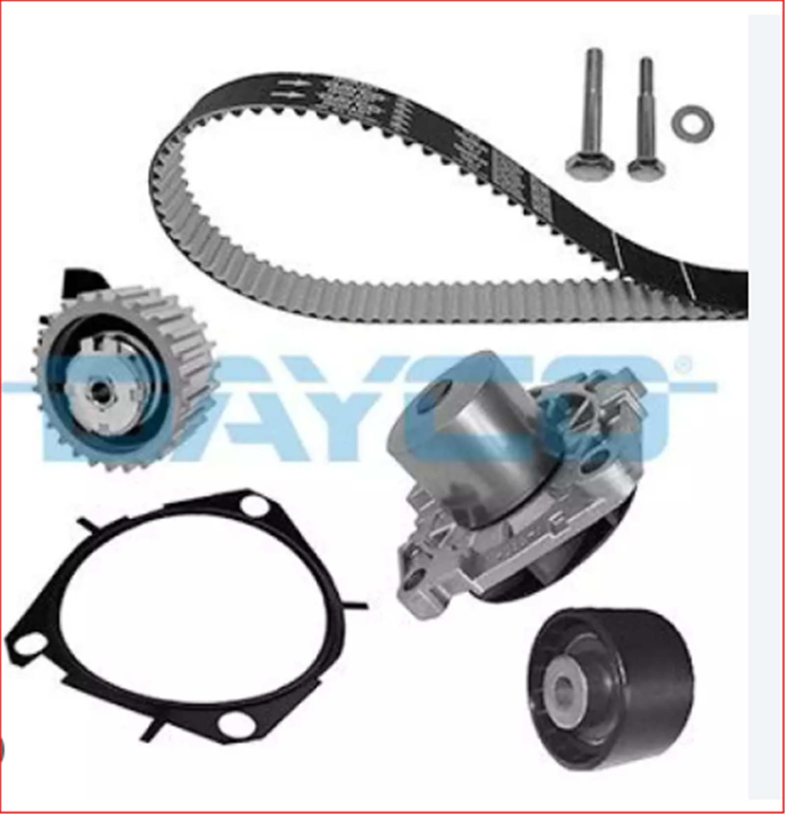 71754562DKIT - (KTBWP7610)EKSANTIRIK KAYIS+RULMAN+DEVIRDAIM KIT 1.6MULTIJET-DOBLO-LINEA-BRAVO-DAYCO-FIAT / DAYCO