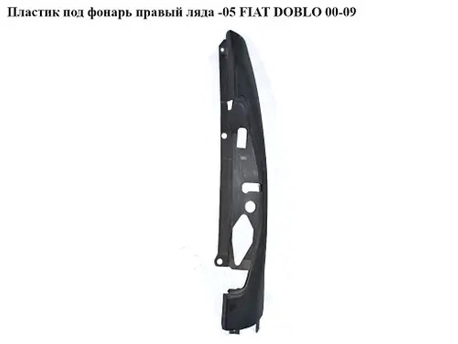 735423636G - (MUH136R) STOP KAPLAMASI (ALT BAKALITI) SAG-TEK KAPI-(148)- DB (DOBLO II)-GOAL-FIAT / GOAL