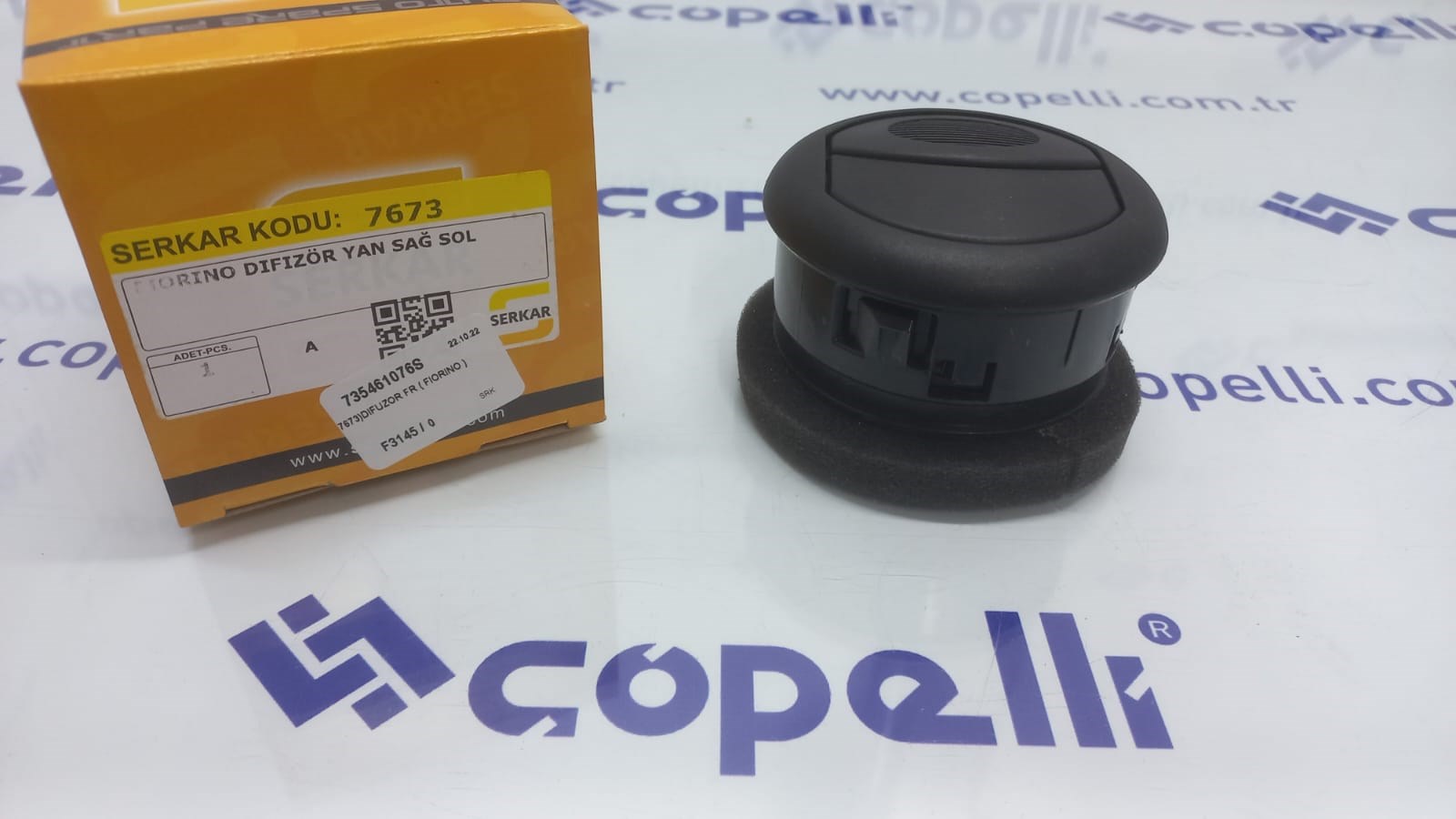 735461076S - (7673)DIFUZOR FR ( FIORINO ) / SRK