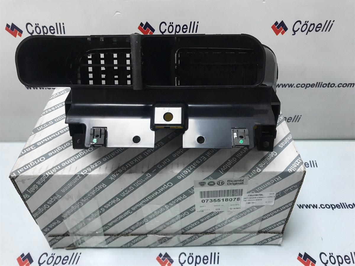 735518078L - ORTA DIFIZOR KUMANDA UNITELI (TUSLU)SIYAH GRANDE PUNTO / LANCIA