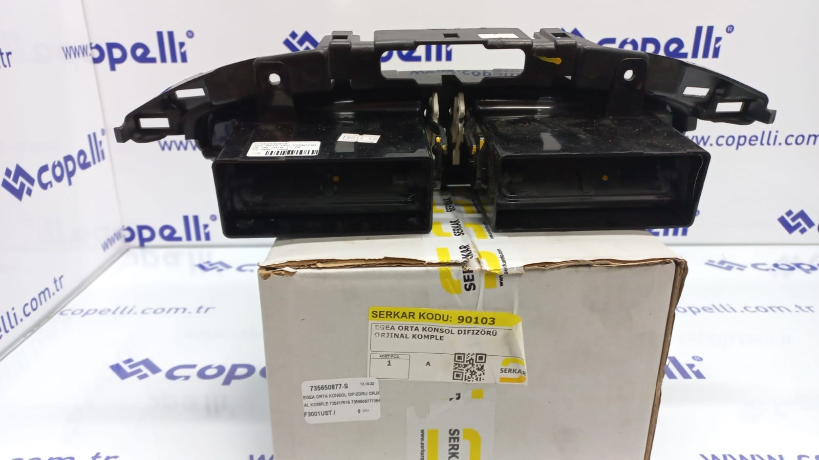 735650877-S - (90103)ORTA KONSOL DIFIZORU KOMPLE ORJINAL EGEA 735617519 735650877735601610 / SRK