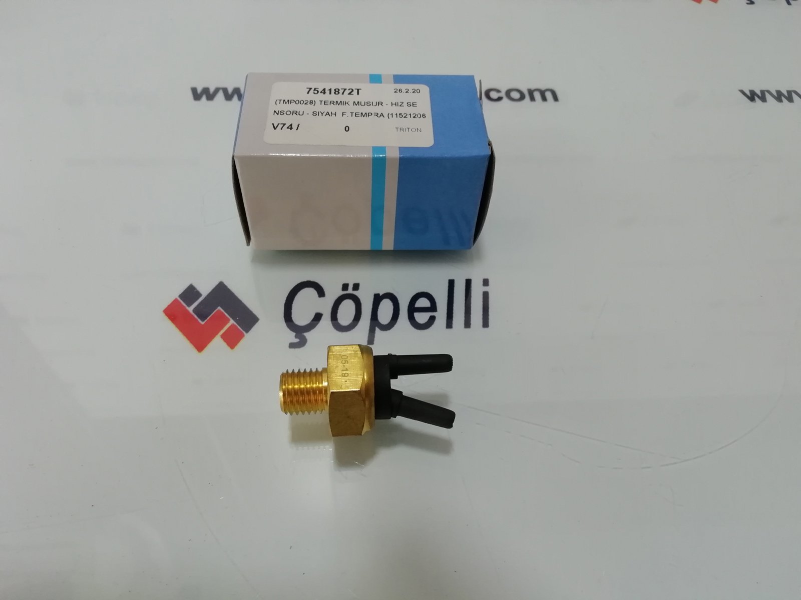 7541872T - (TMP0028) TERMIK MUSUR - HIZ SENSORU - SIYAH F.TEMPRA (11521206) (7541872) / TRITON