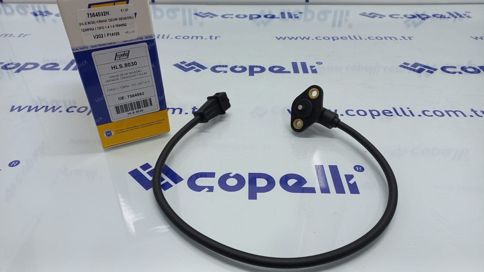 7564592H - (HLS.8030) KRANK DEVIR SENSORU TEMPRA / TIPO 1.4 1.6 7564592 / HELLUX