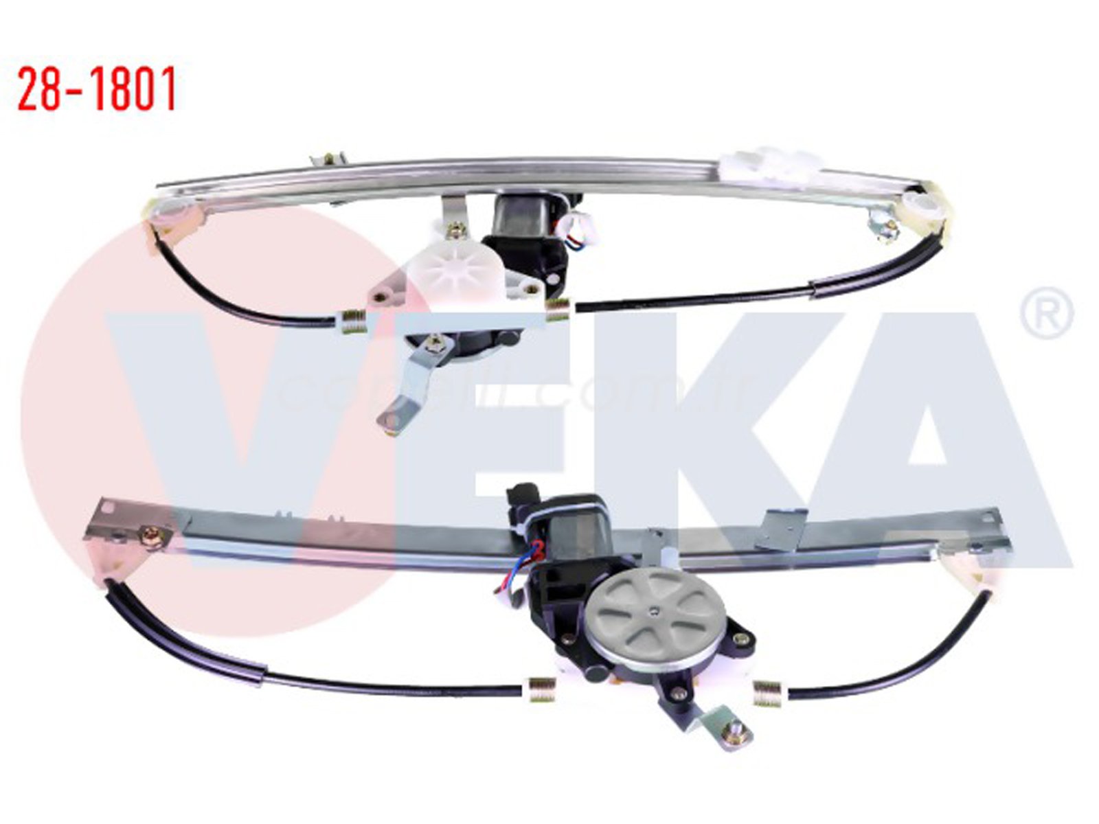 7595321V - (28-1801)CAM KRIKOSU SAG (ON) ELEKTRIKLI (023) TEMPRA TIPO (WR-FI002)7595321;(WR-FI002) / VEKA