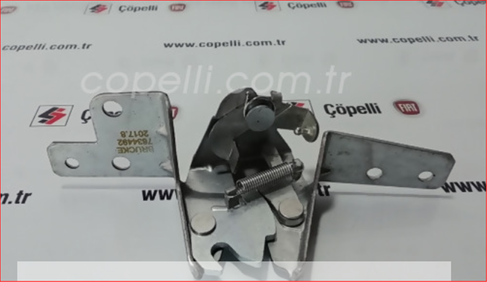 7634492-S - (6804)BAGAJ IC KILIT TIPO 7634492-SRK-FIAT / SRK