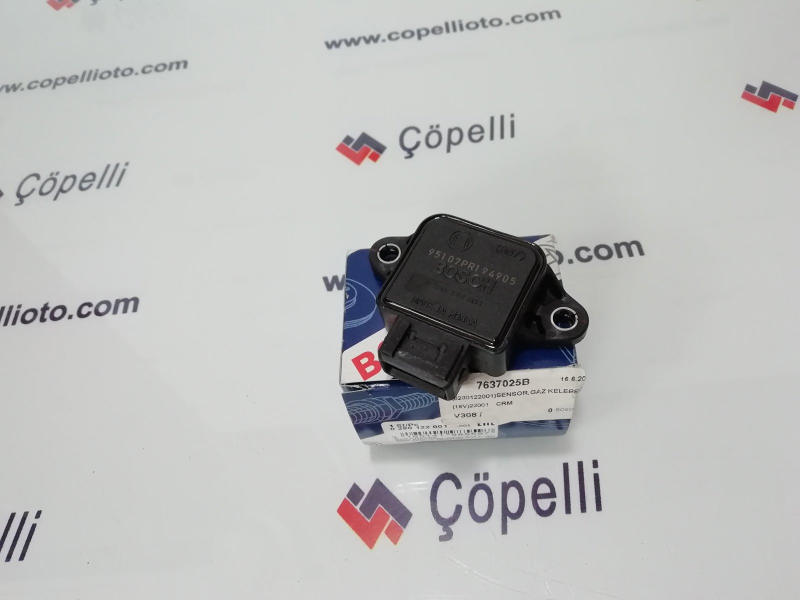 7637025B - (0280122001)SENSOR,GAZ KELEBEGI(16V)22001 CRM / BOSCH