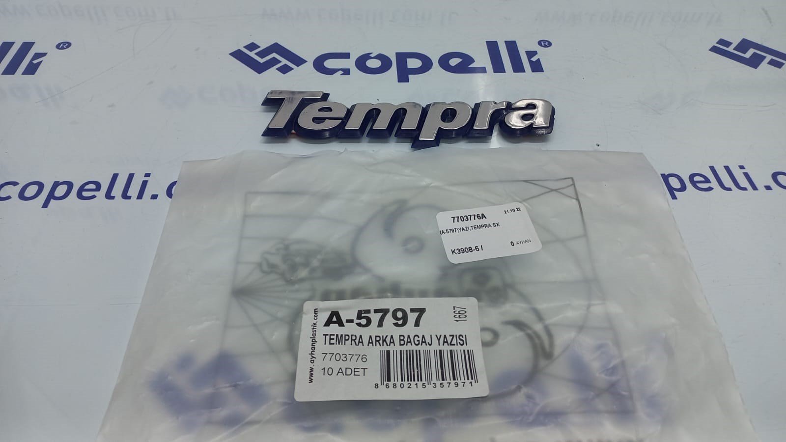 7703776A - (A-5797)YAZI,TEMPRA SX / AYHAN