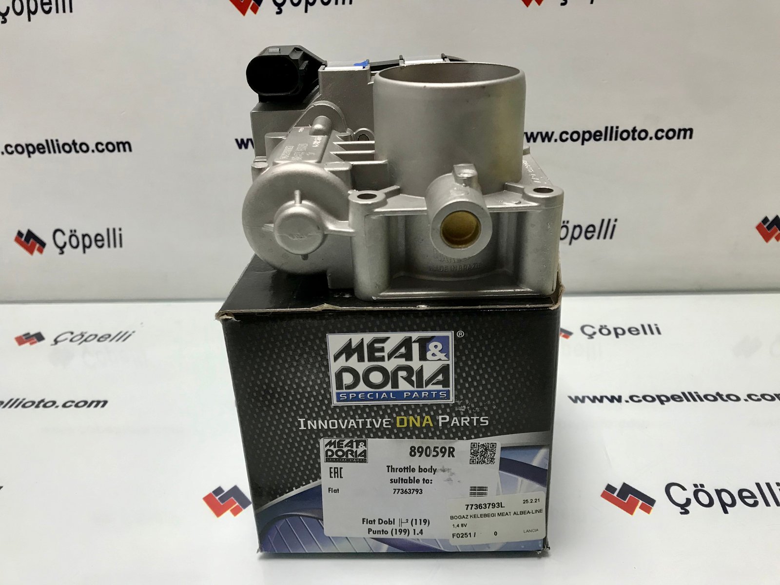 77363793L - BOGAZ KELEBEGI MEAT ALBEA-LINEA 1,4 8V / LANCIA